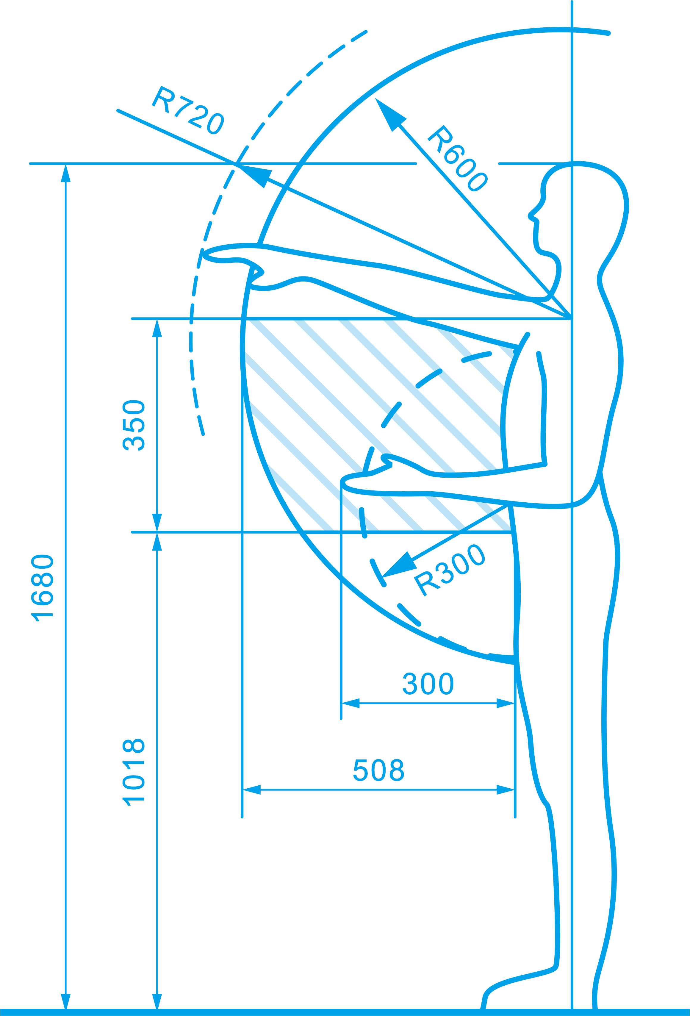 人机工程图(人体尺寸)