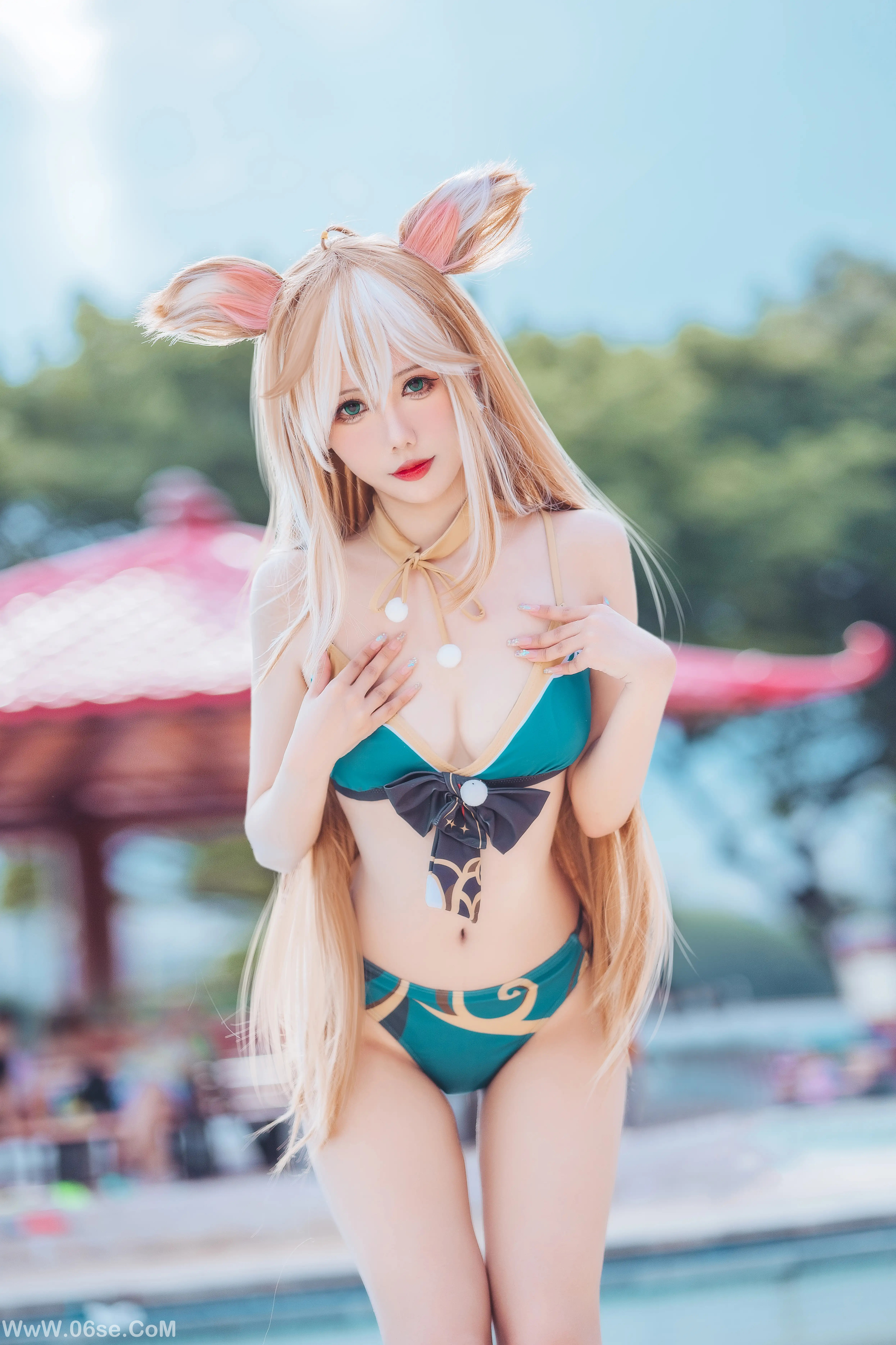 图片[10]-仙女月 泽月希娜小姐泳装-六色网