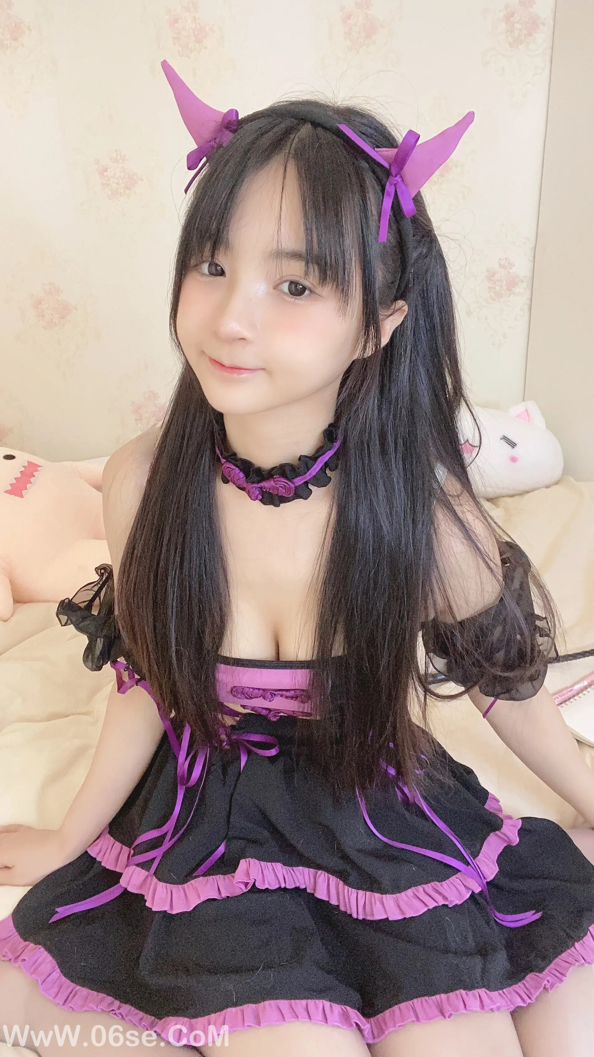 图片[17]-桜井宁宁 万圣节小恶魔-六色网