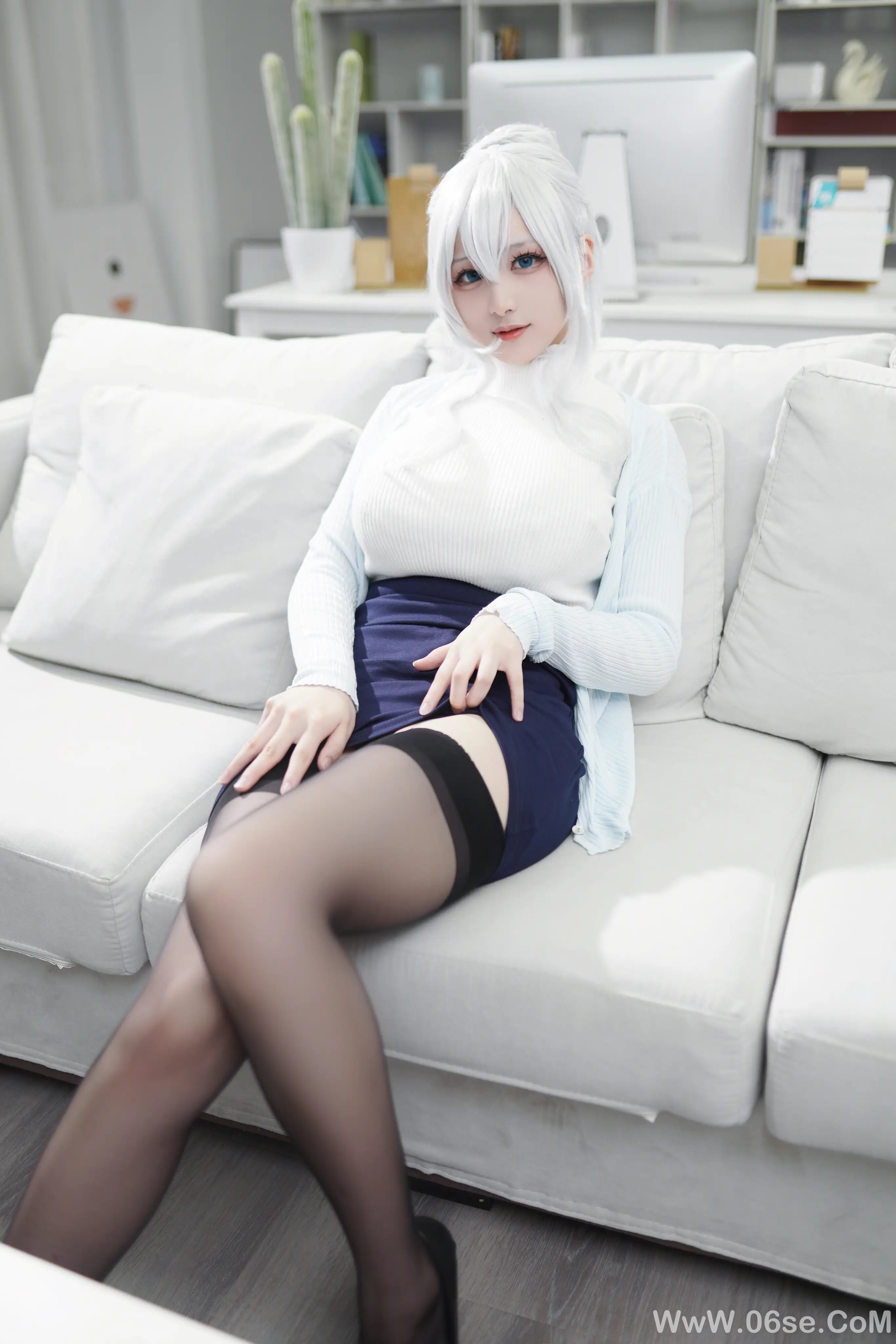 图片[53]-幼愛youmeko 未亡人雪女-六色网