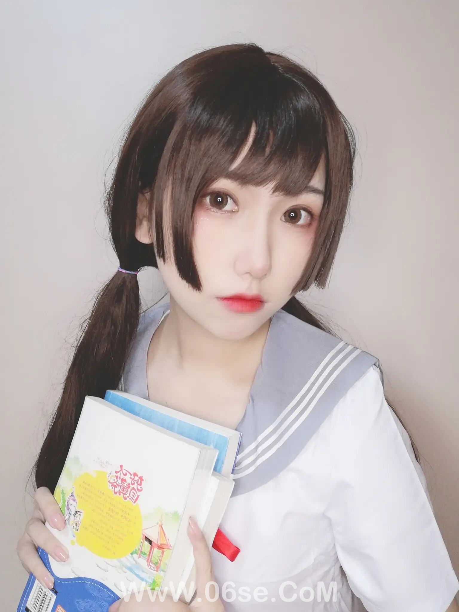 图片[23]-芋圆侑子 – 白丝jk-六色网