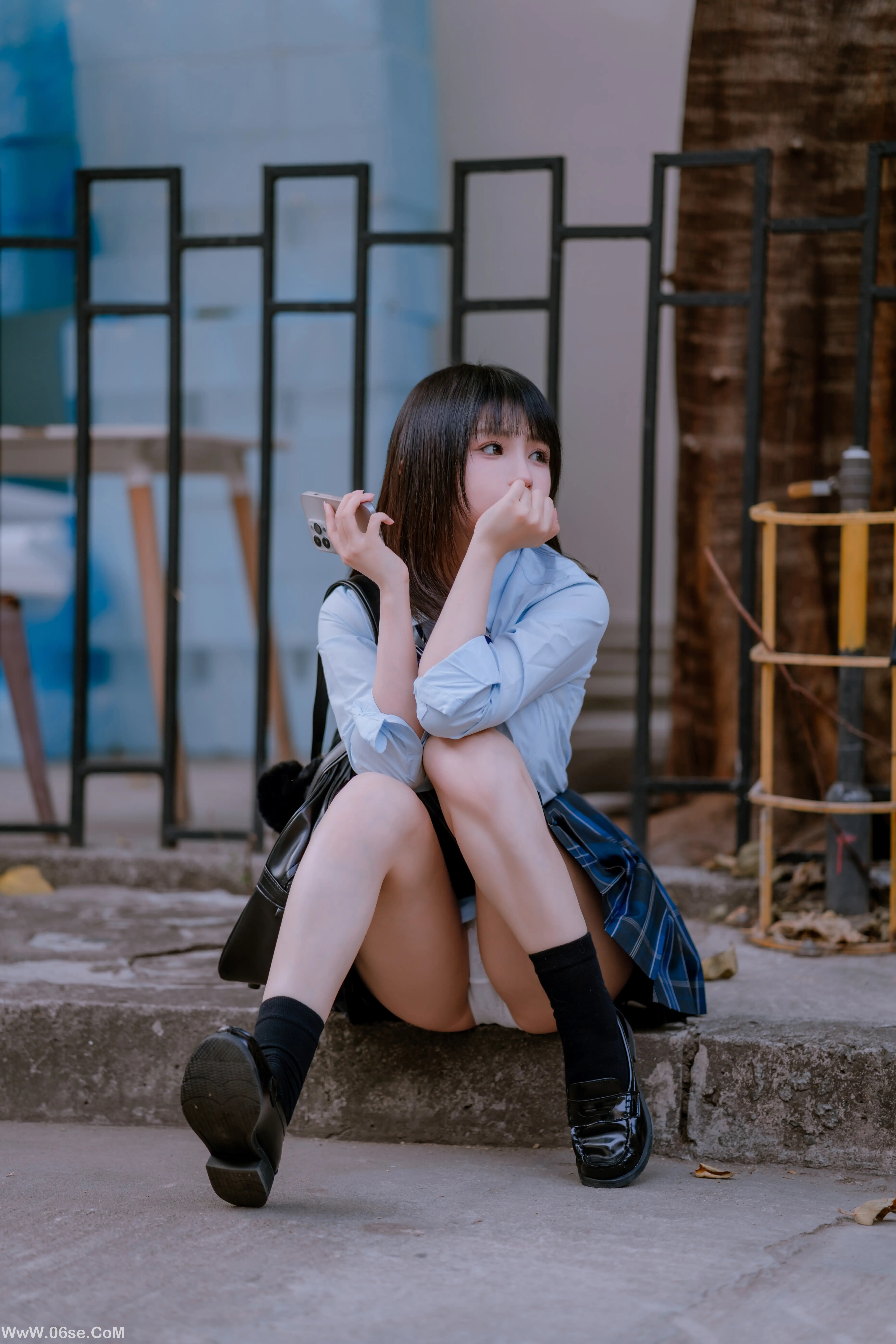 图片[34]-桜井宁宁 jk之居家-六色网