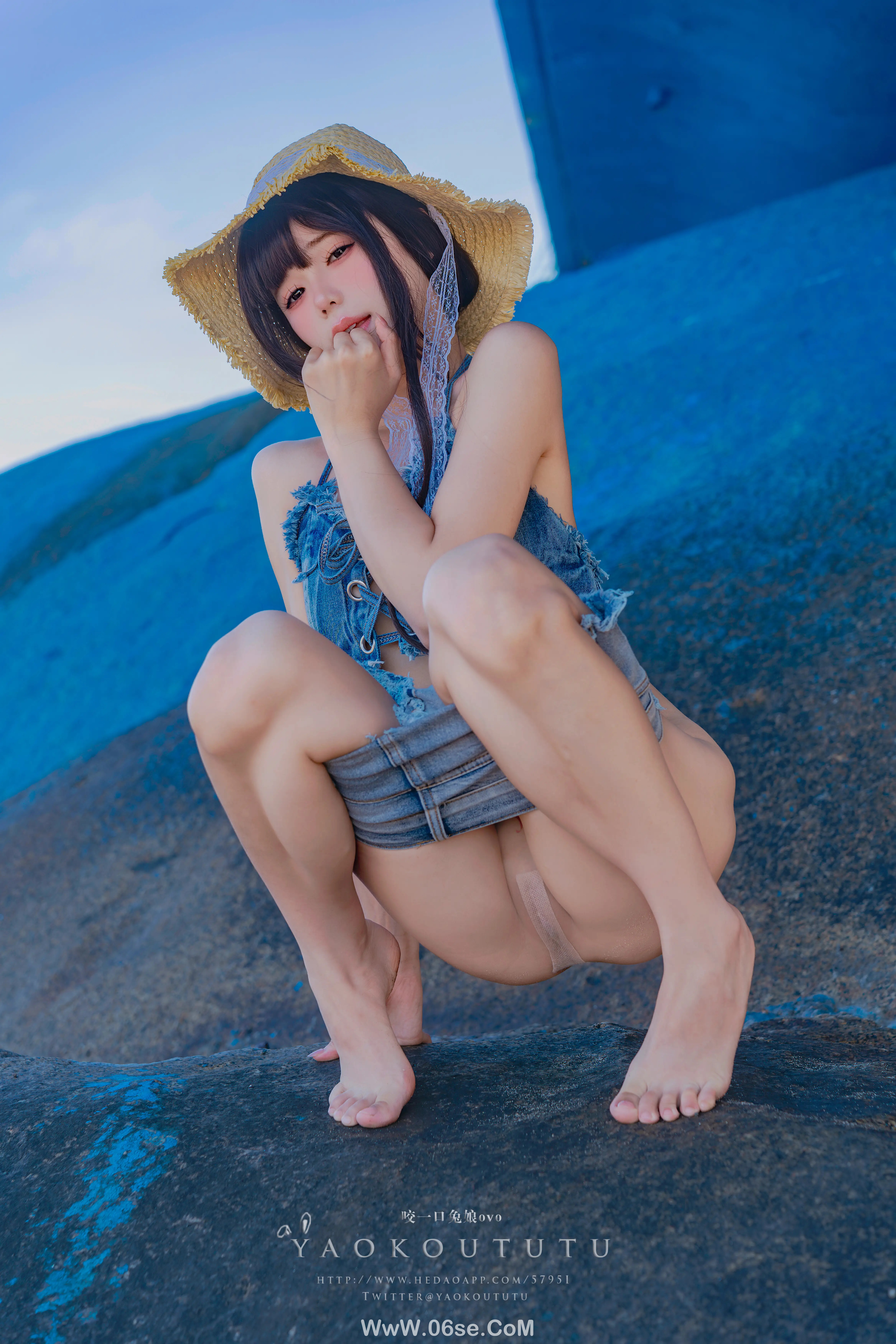 图片[72]-咬一口兔娘 海の夏日-六色网