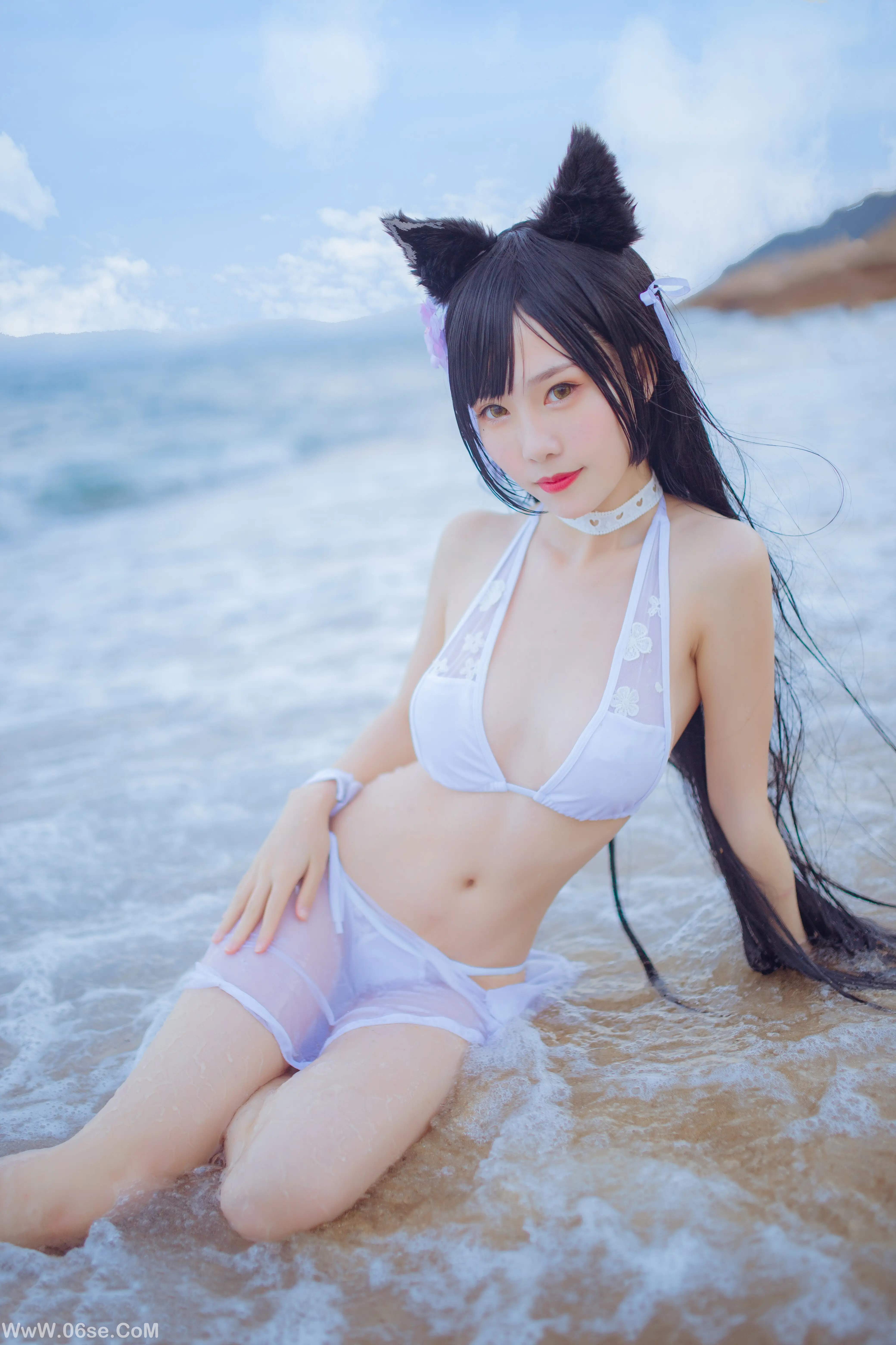 图片[38]-不呆猫 – 獒犬海边泳装 (&抖娘利世)-六色网
