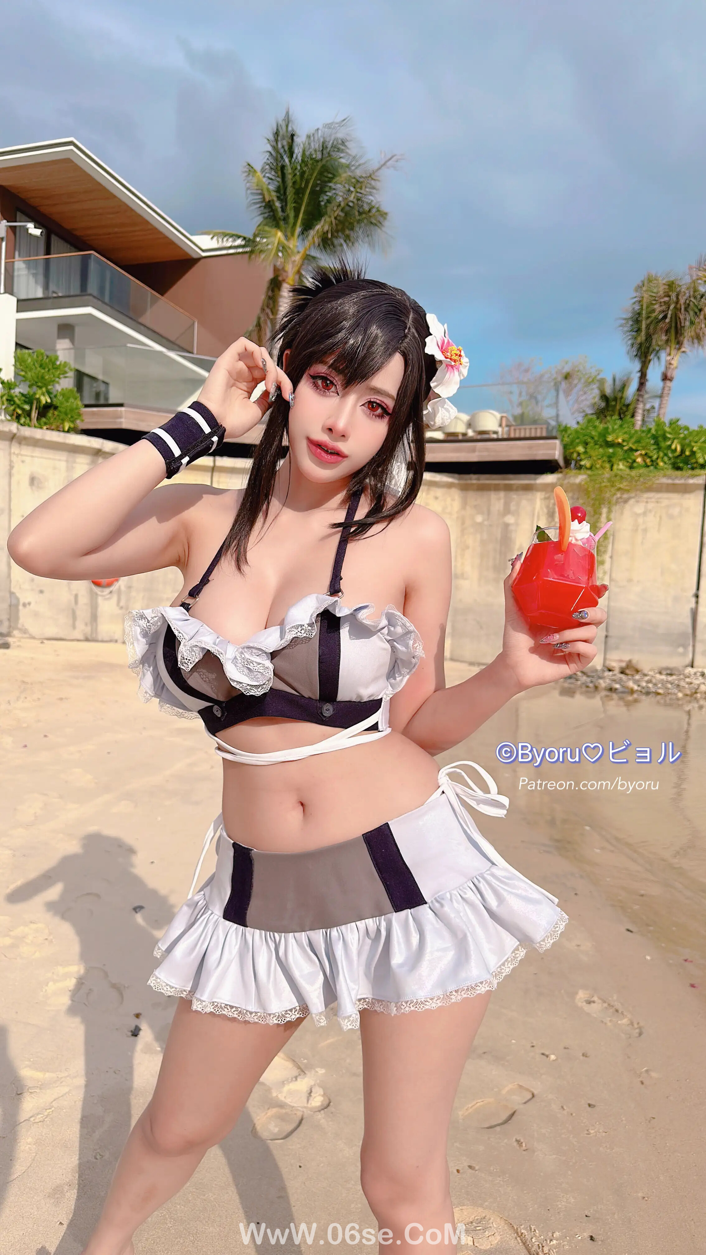图片[40]-Byoru – Tifa FF7r bikini-六色网