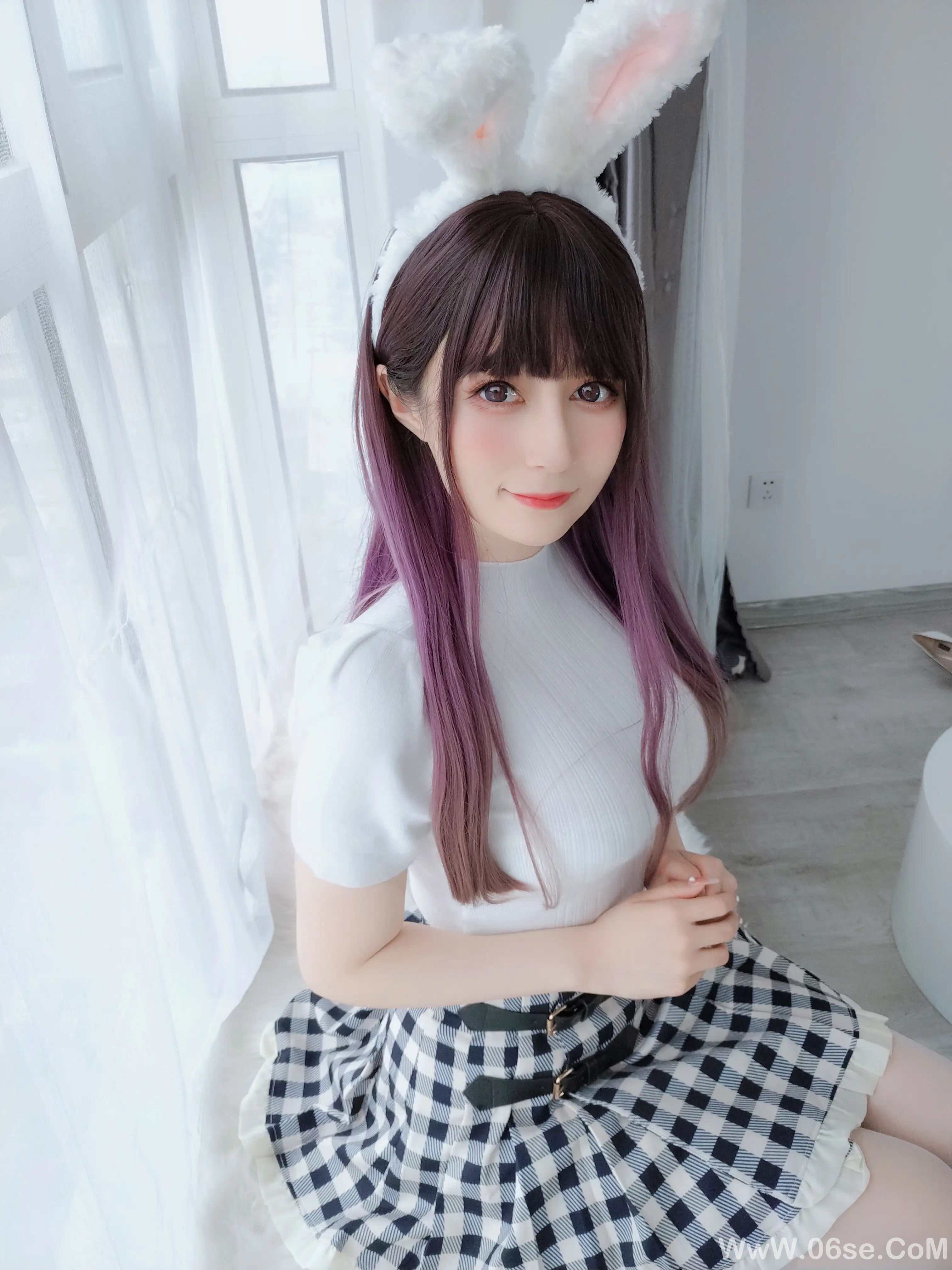 图片[2]-白银81 – 白丝兔女郎-六色网