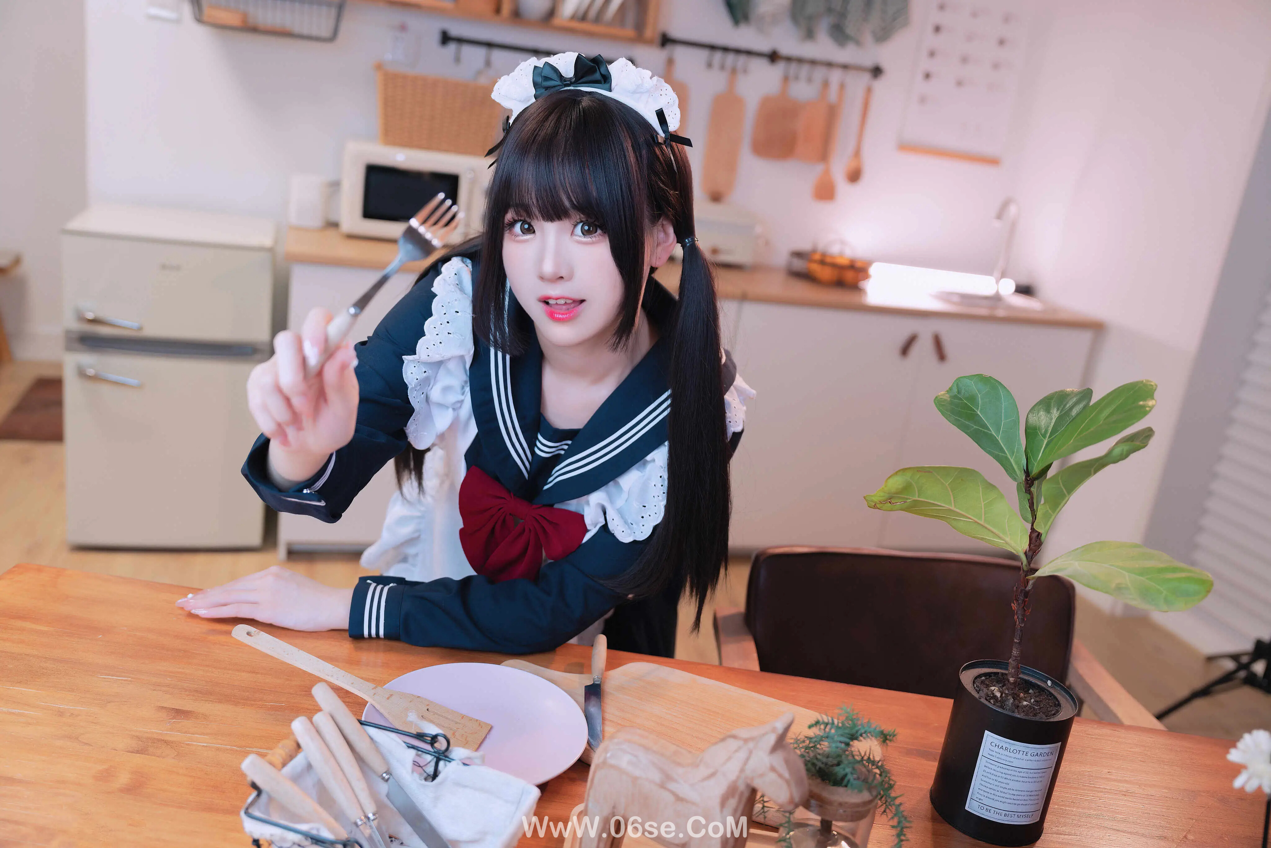 图片[2]-miko酱ww 甜心女仆-六色网