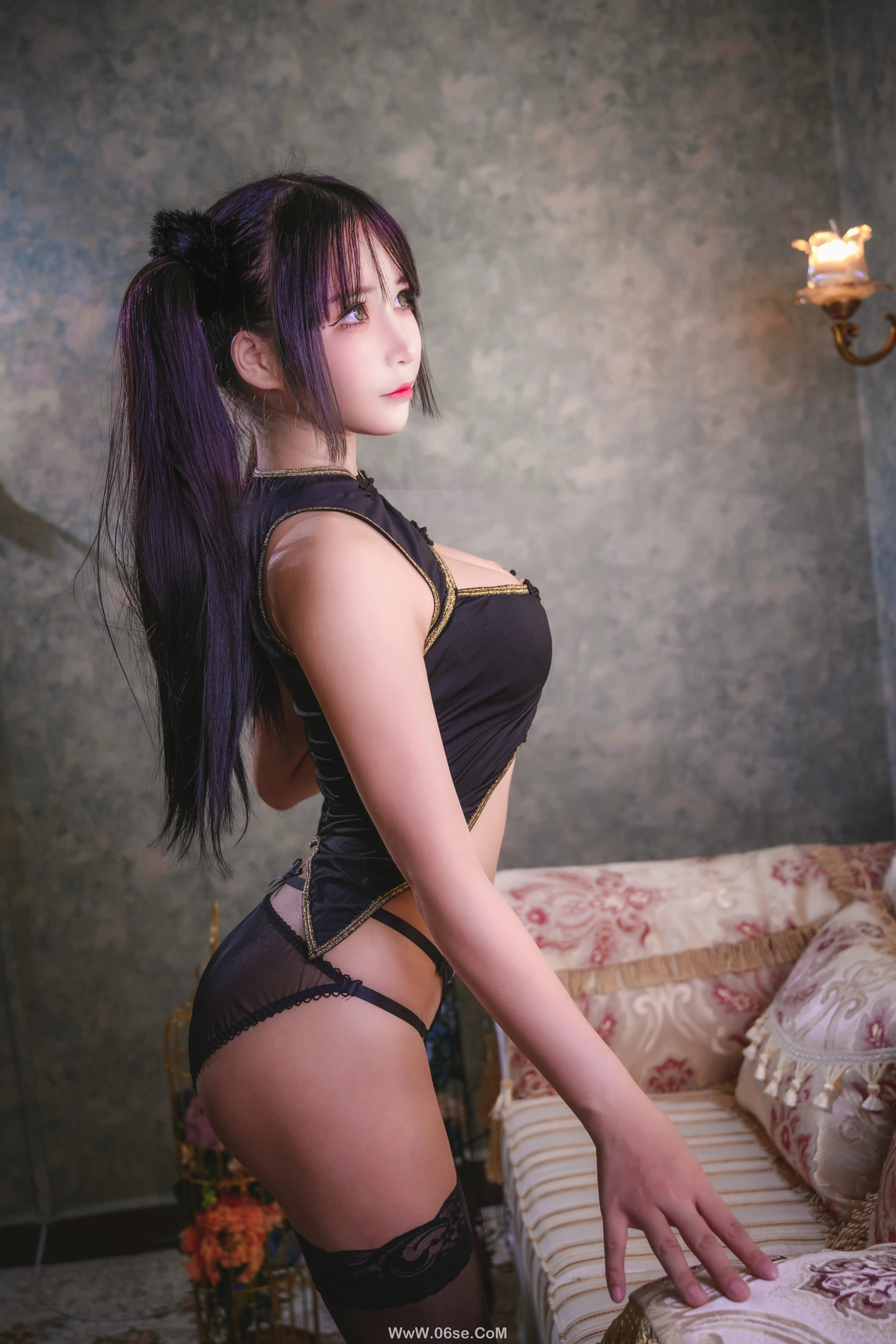图片[3]-抱走莫子 – 双马尾-六色网