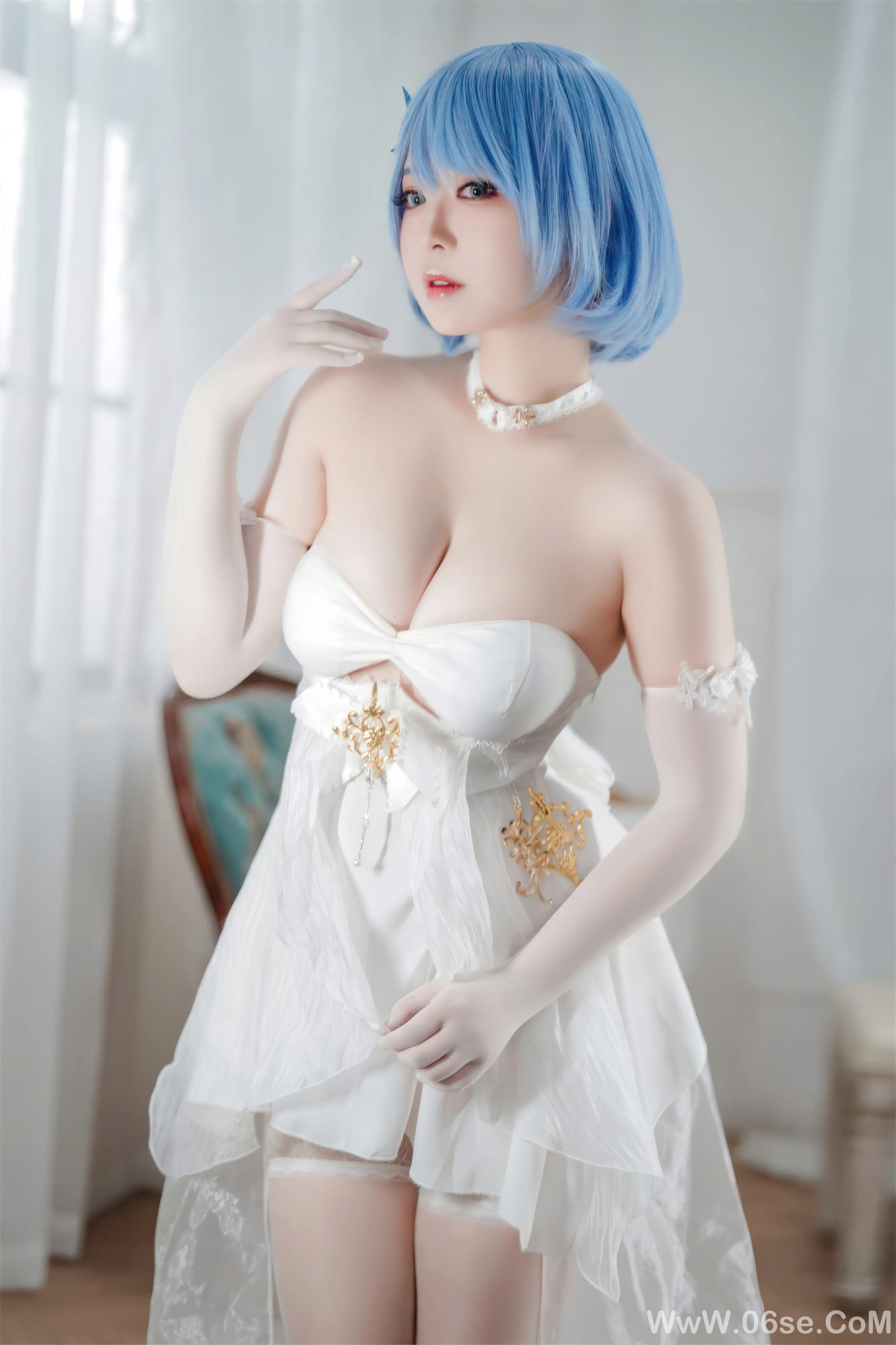 图片[52]-半半子 – 碧蓝航线 恰巴耶夫 白骑兵的旋律礼服-六色网