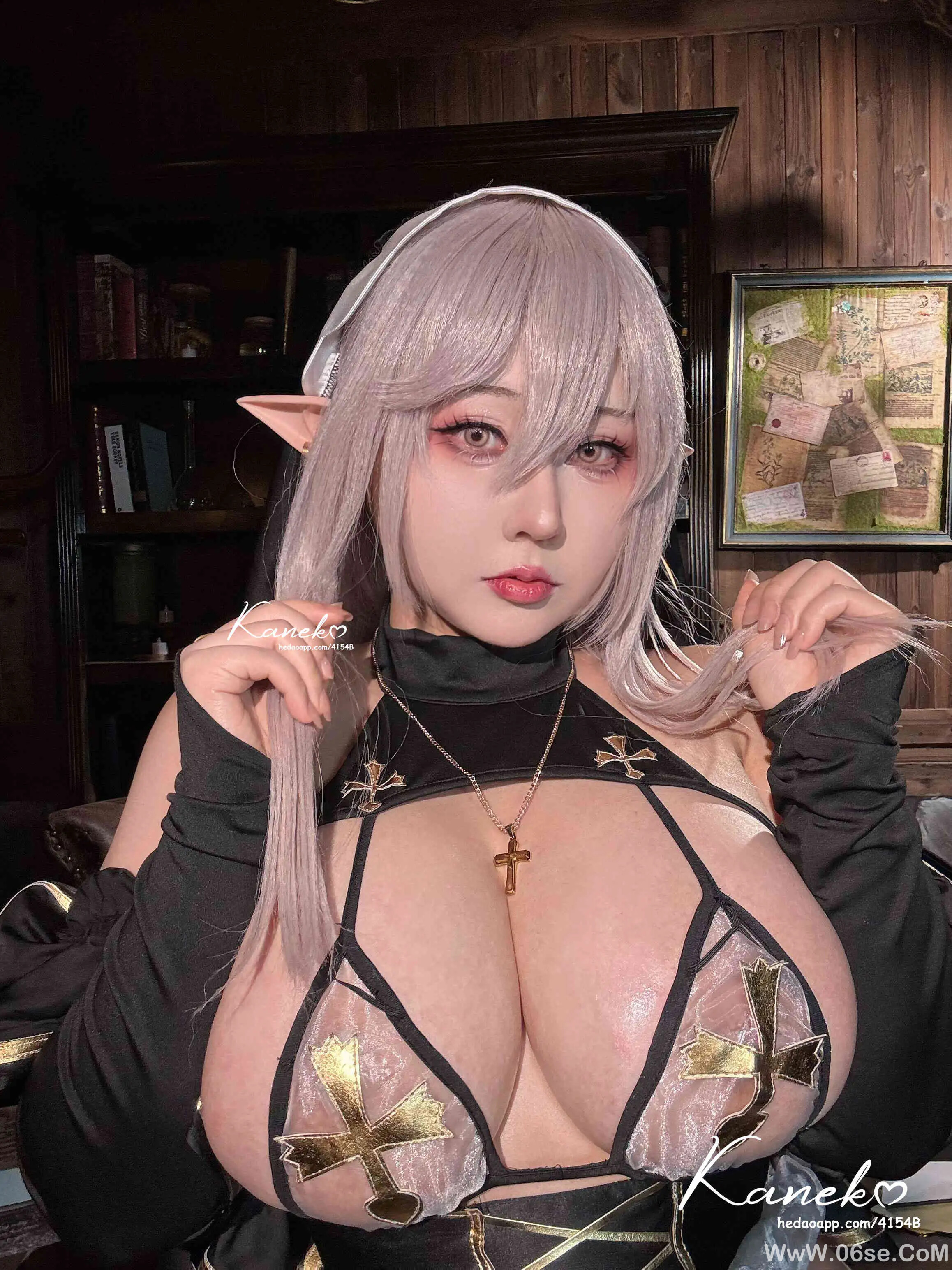 图片[23]-KANEKO_咔喵 – 精灵修女本-六色网