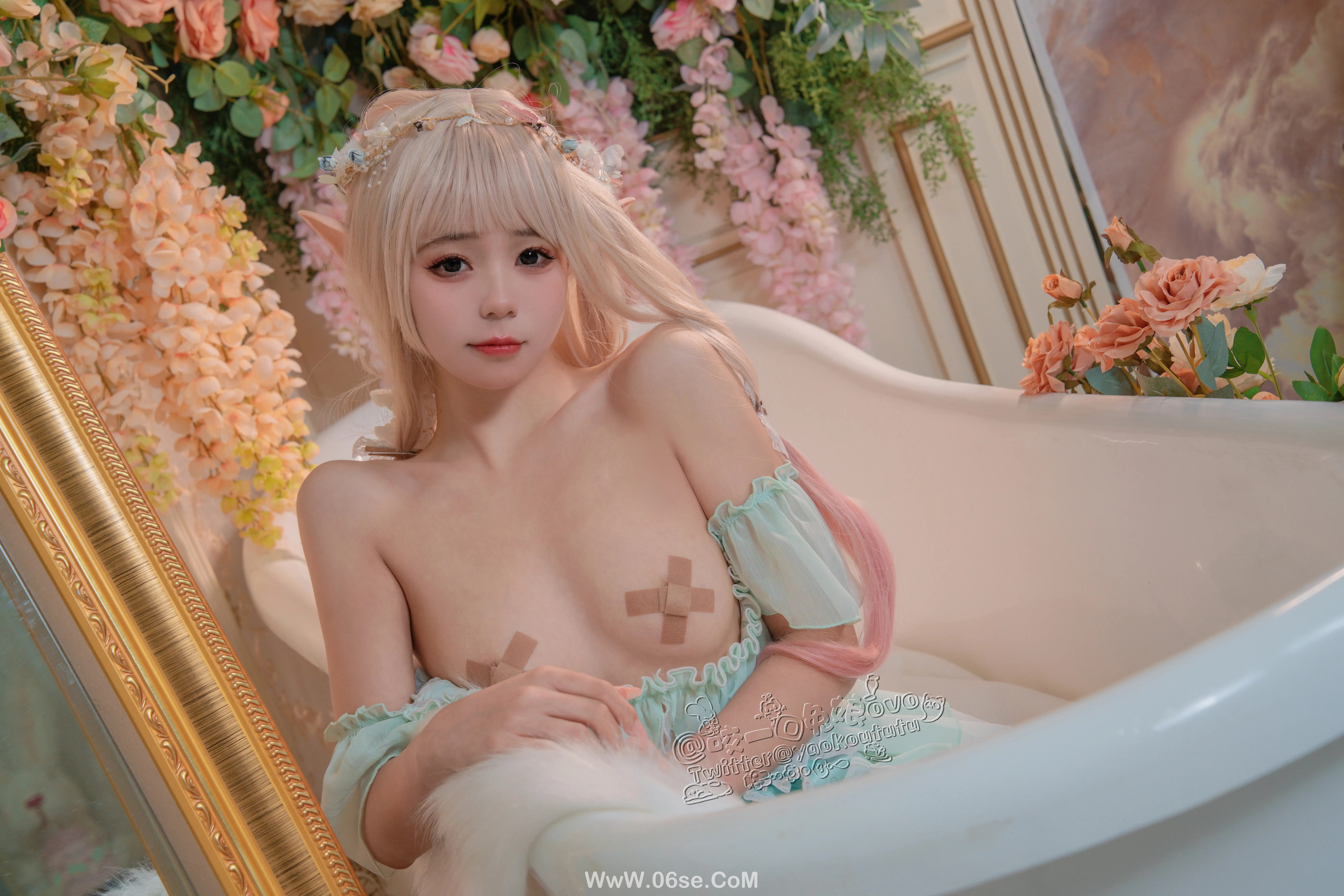 图片[35]-咬一口兔娘 豌豆公主的秘密花房-六色网