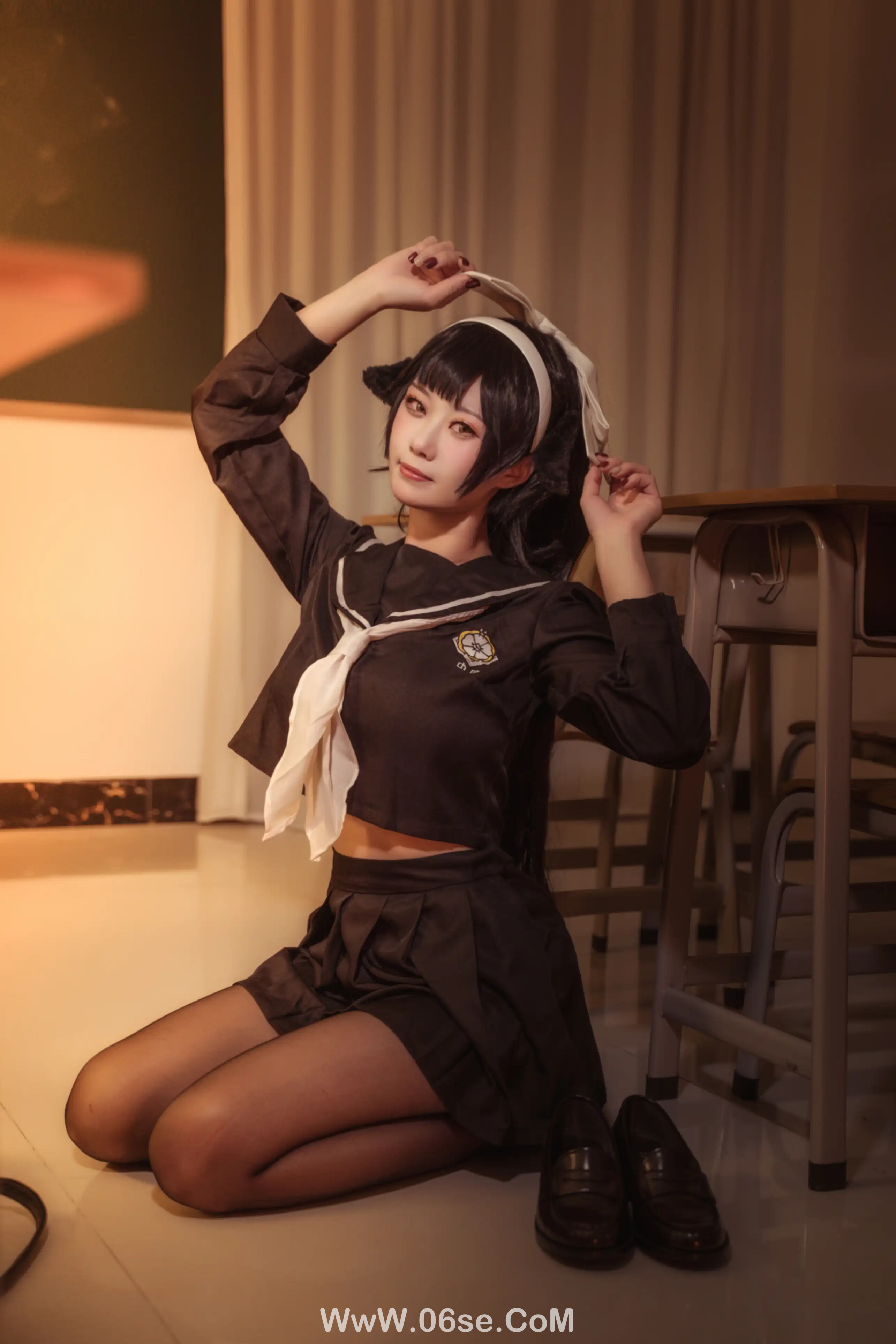 图片[19]-贞子蜜桃 碧蓝航线 爱宕高雄制服-六色网