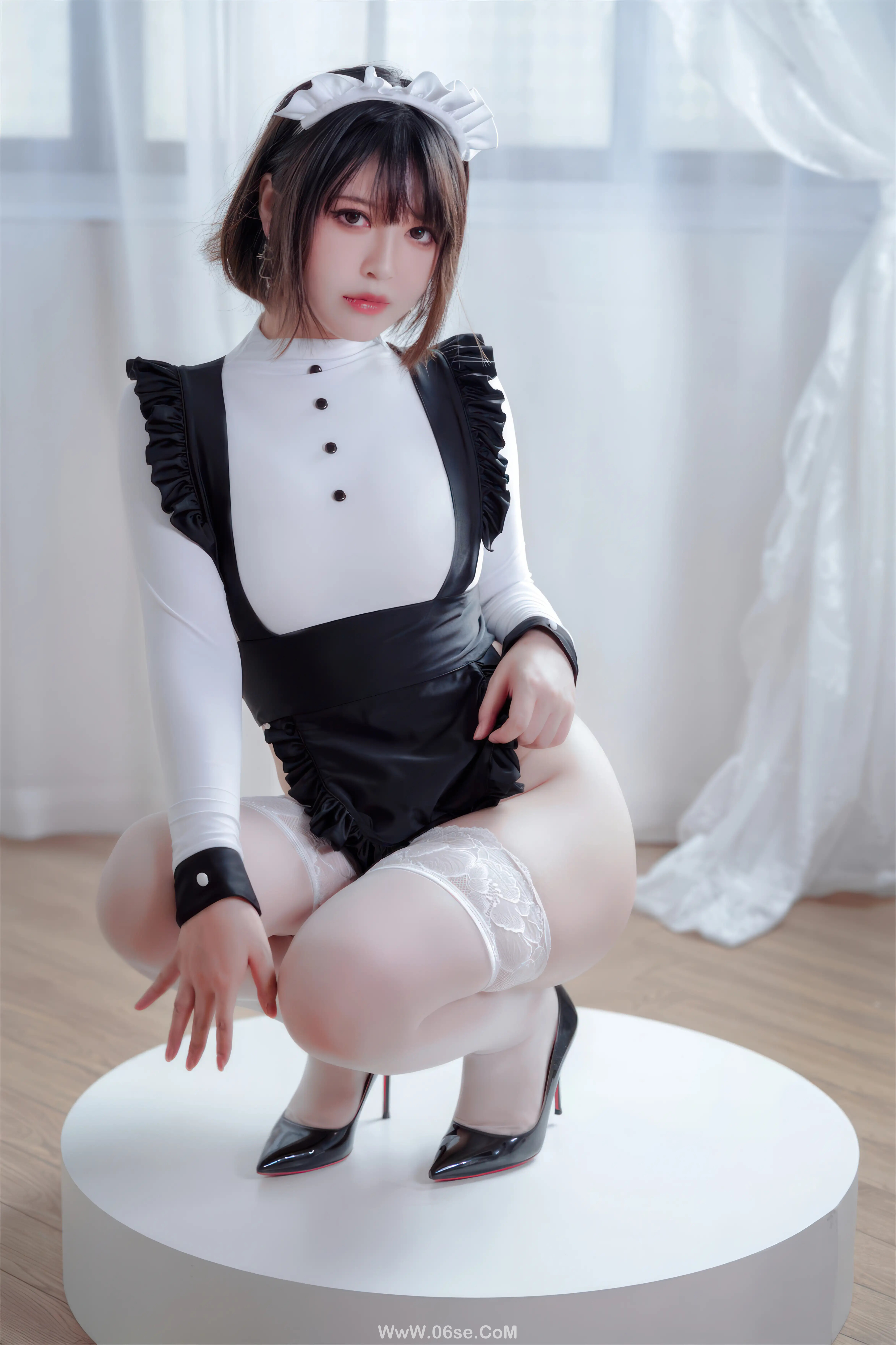 图片[25]-半半子 – 纯白女仆-六色网