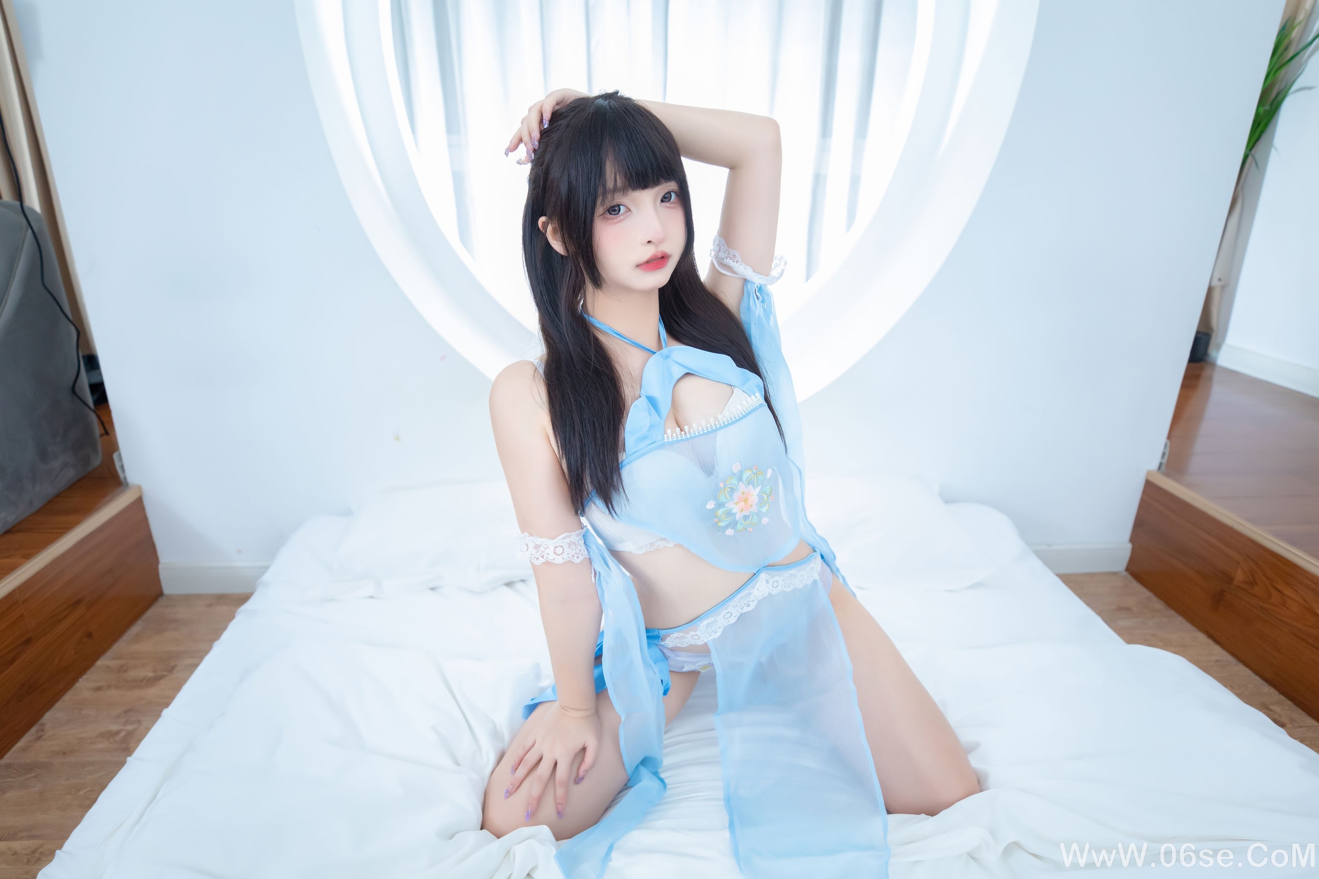 图片[48]-萝莉 神楽坂真冬 之趾间飞行 [75P]-六色网