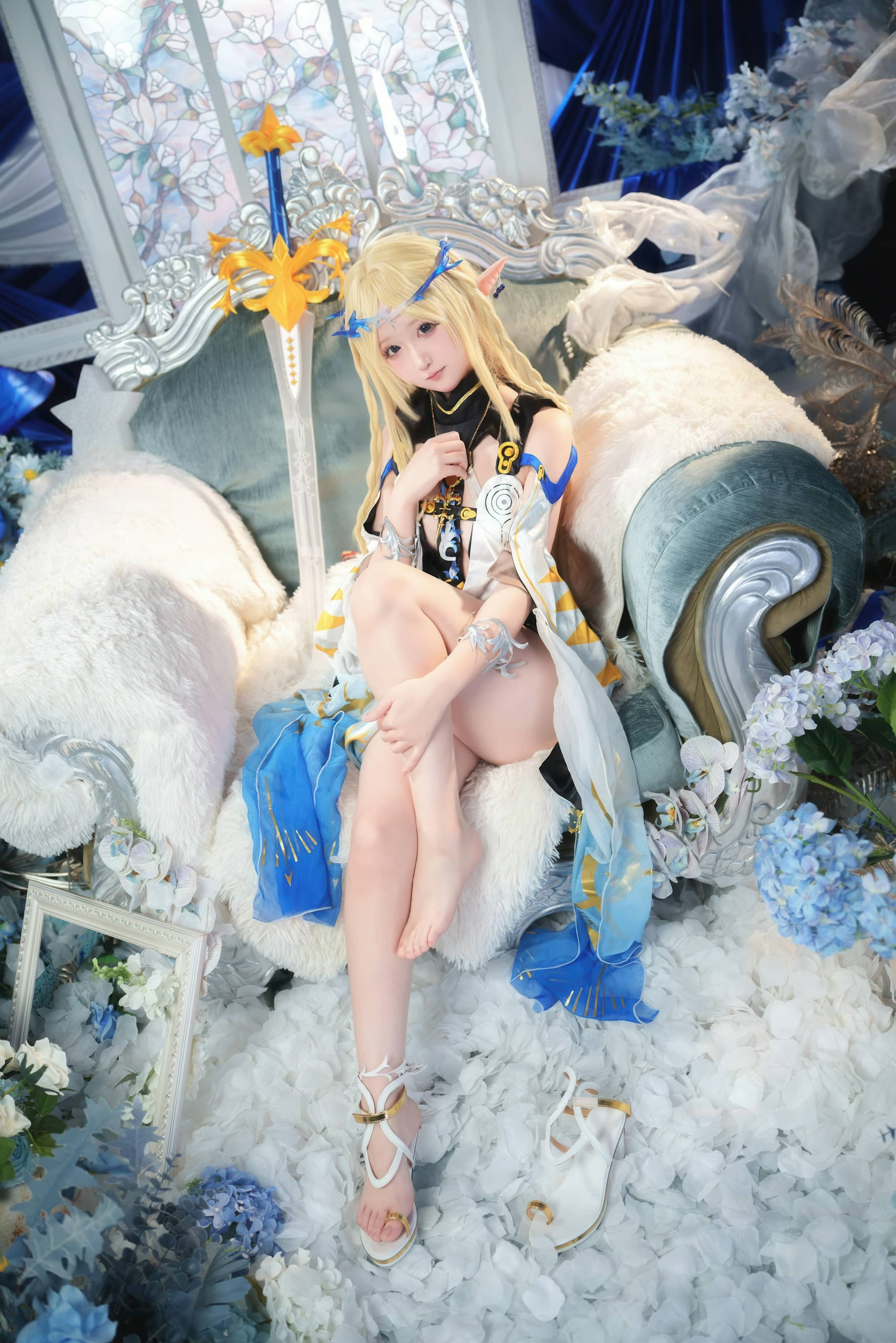 – 鸣潮 菲比+卡提希娅·蓝色花海物语 [96P]