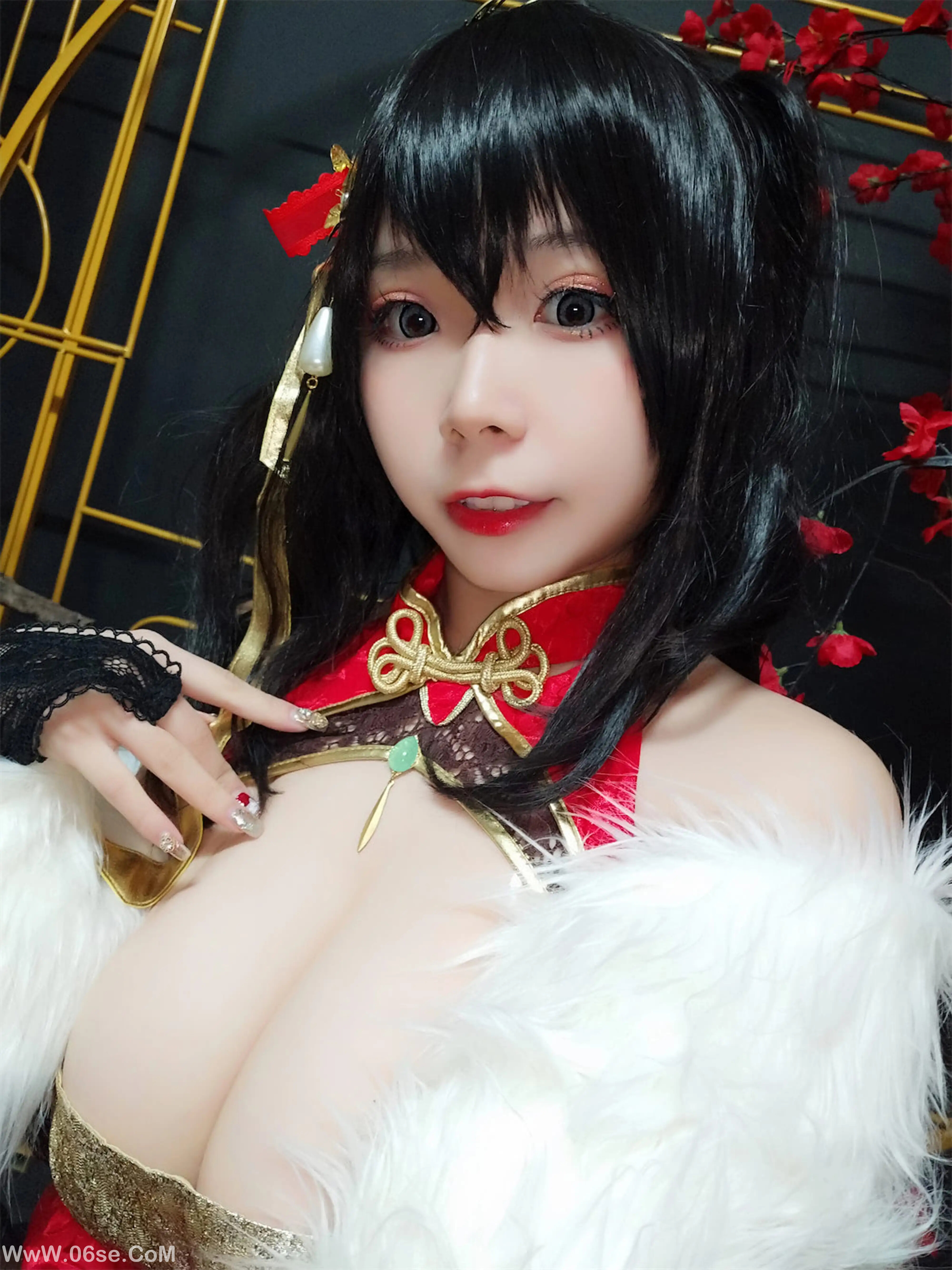 图片[33]-无颜小天使wy 碧蓝航线 大凤红旗袍-六色网