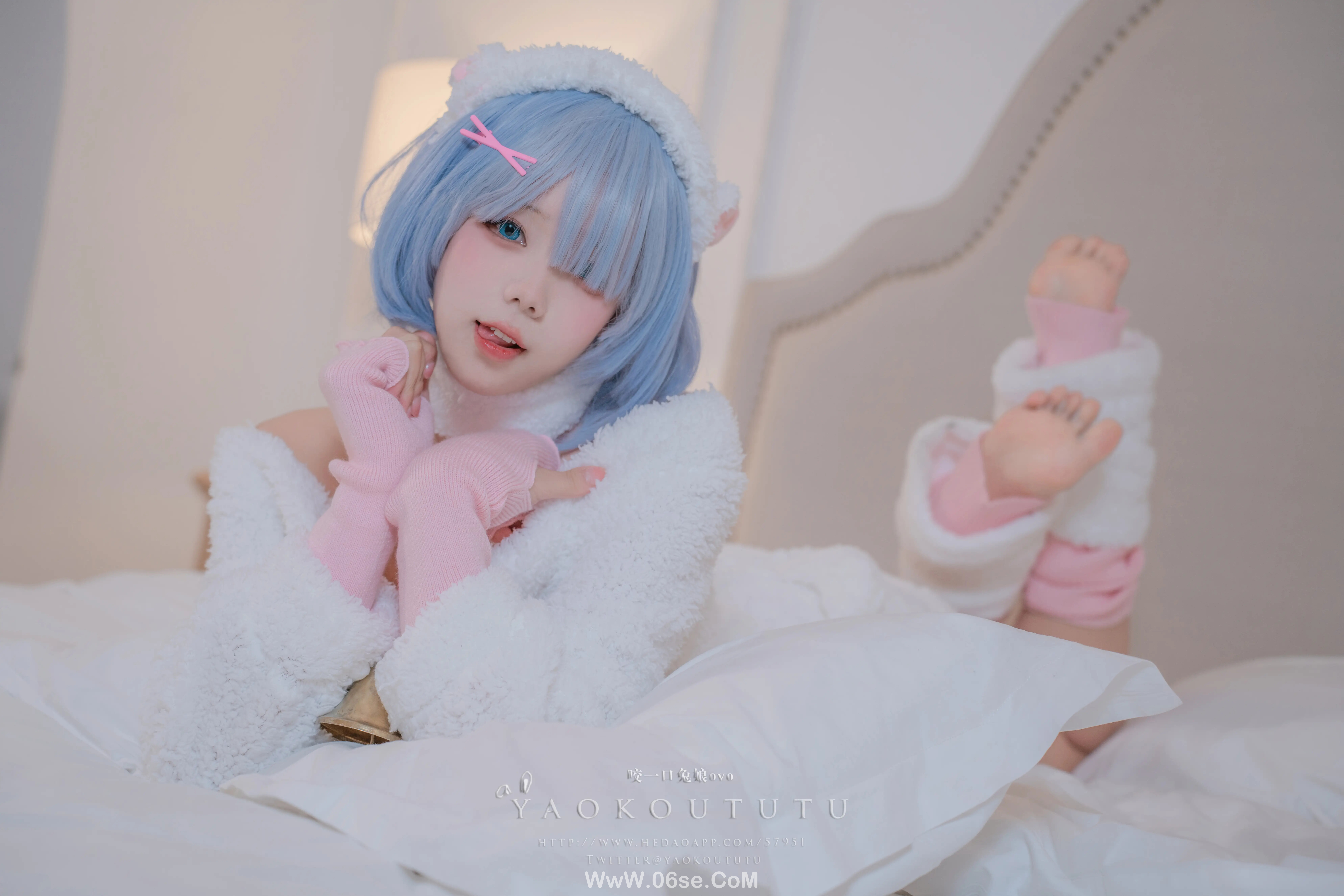 图片[17]-咬一口兔娘_五月t3特典『蕾姆咩咩』-六色网