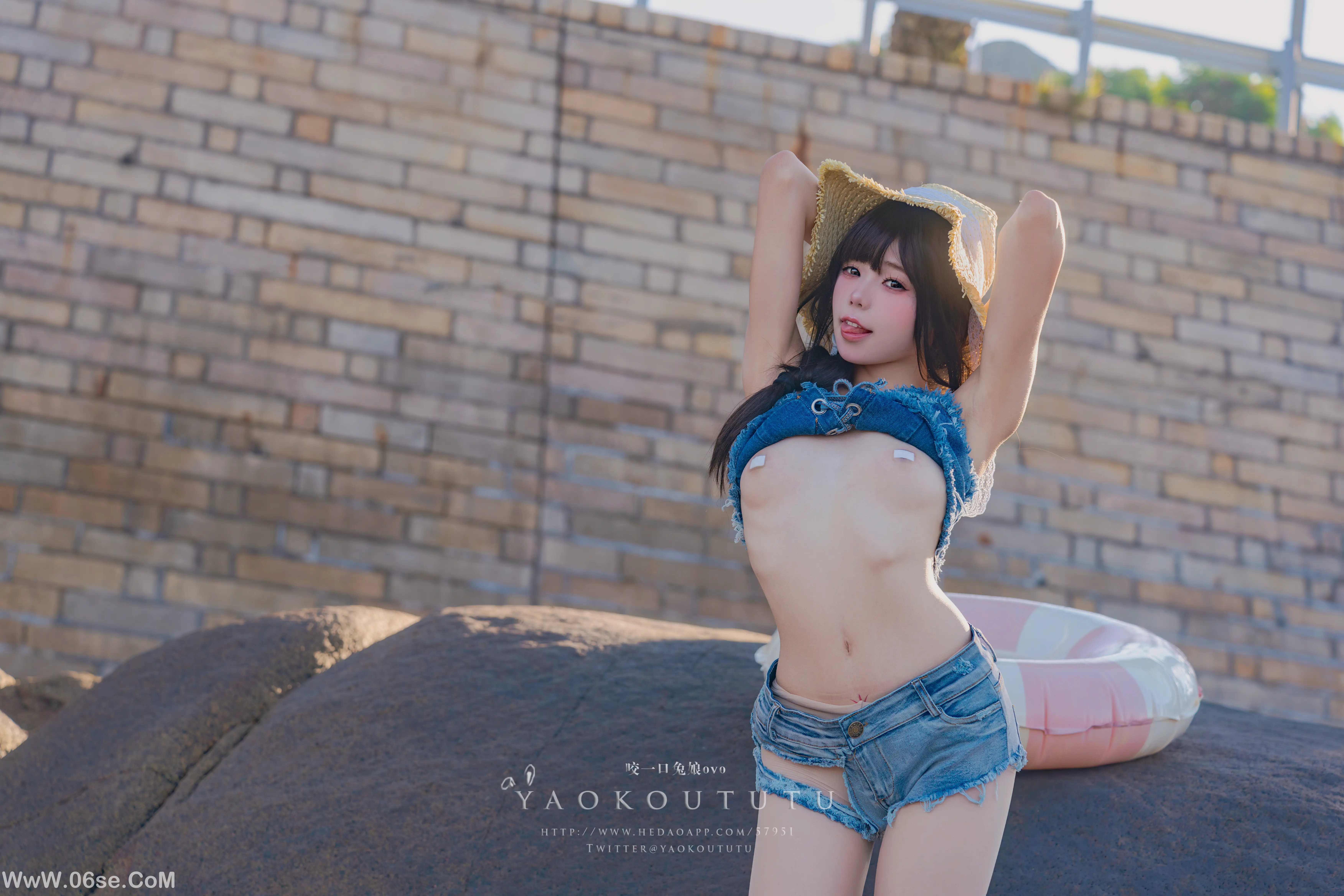 图片[22]-咬一口兔娘 海の夏日-六色网
