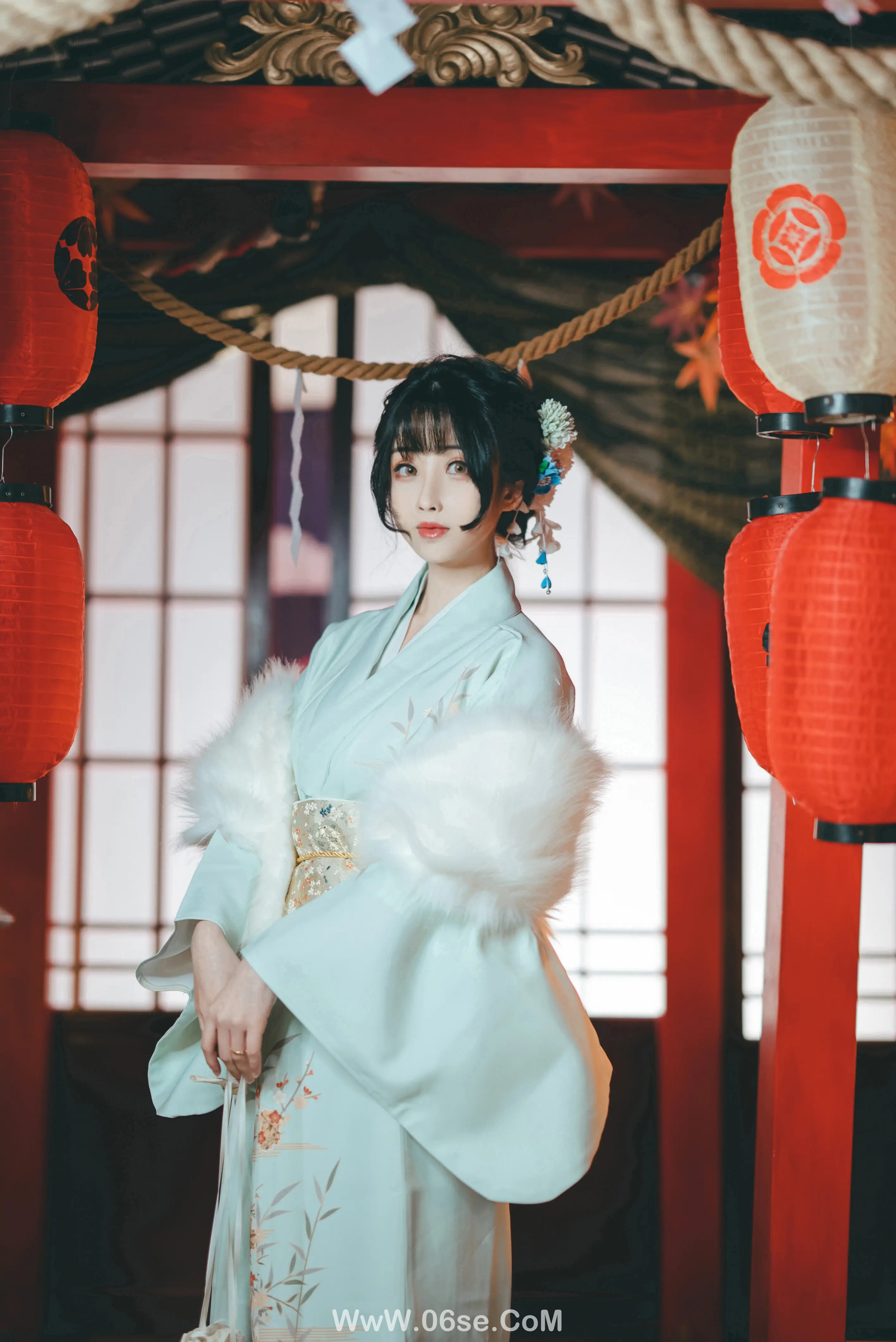 图片[7]-肉扣热热子(rioko凉凉子) 年上の韵 温泉旅行-六色网