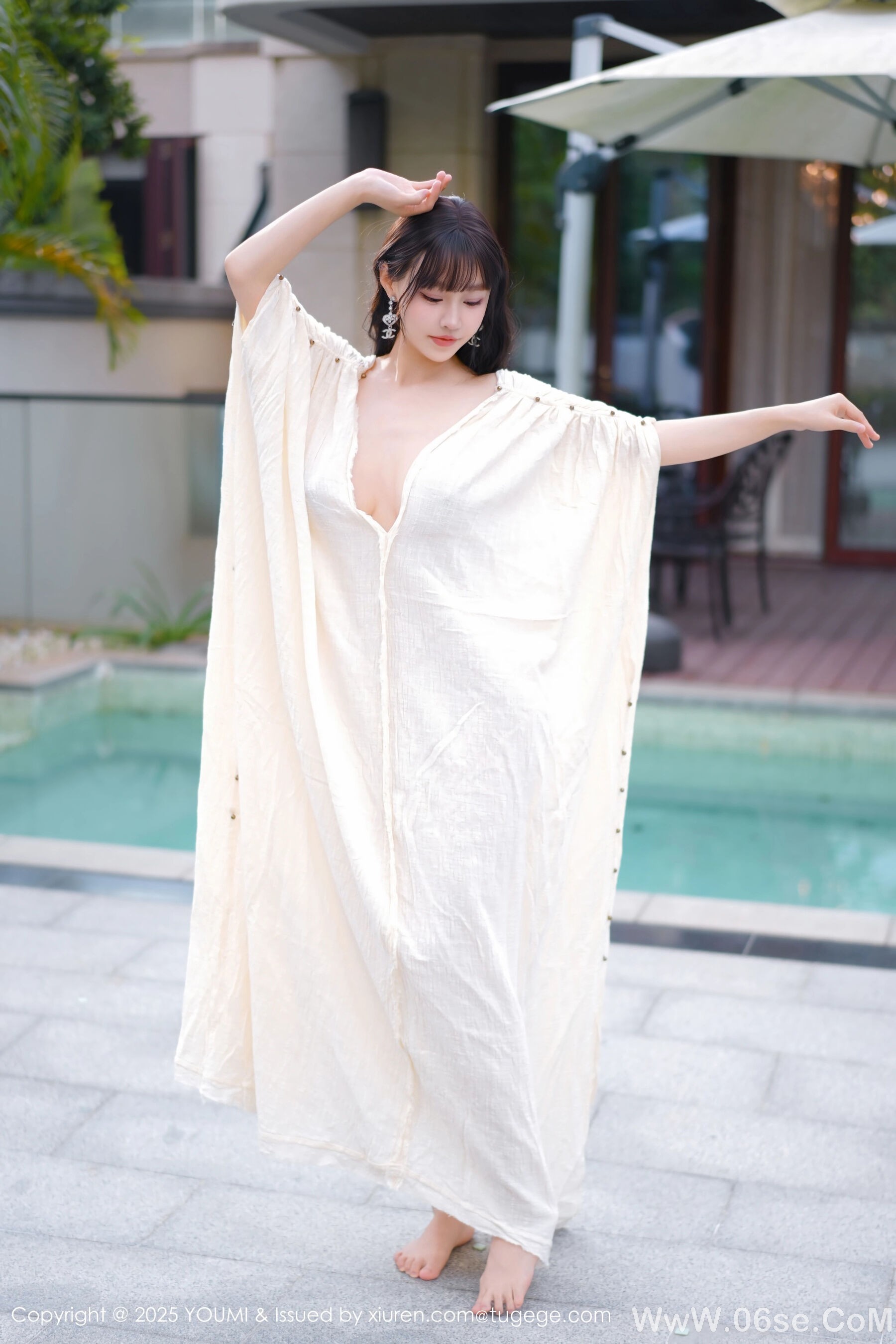 图片[7]-尤蜜荟 – NO.1185 – 心上可Flora [86P]-六色网