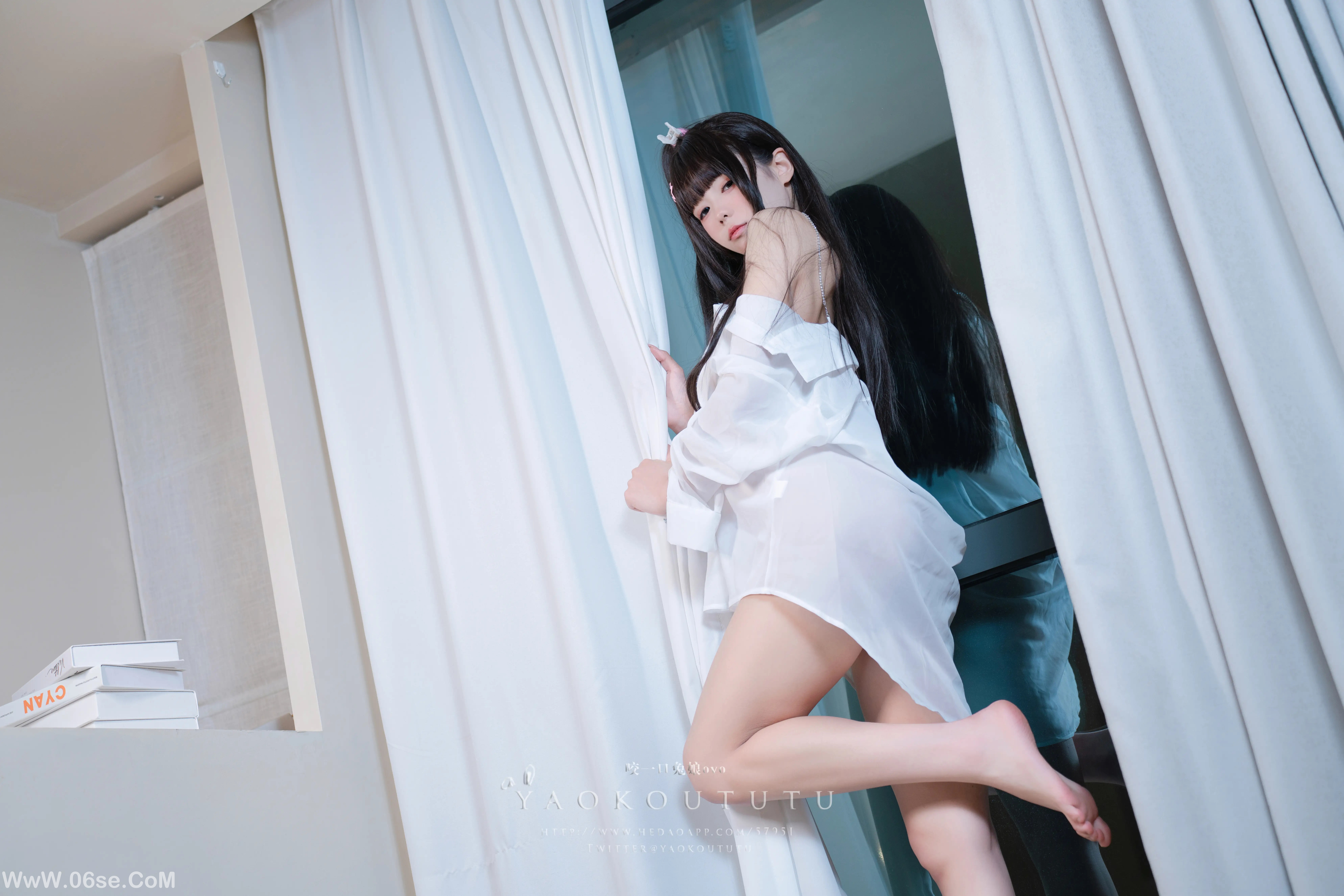 图片[31]-咬一口兔娘 男友衬衣-六色网