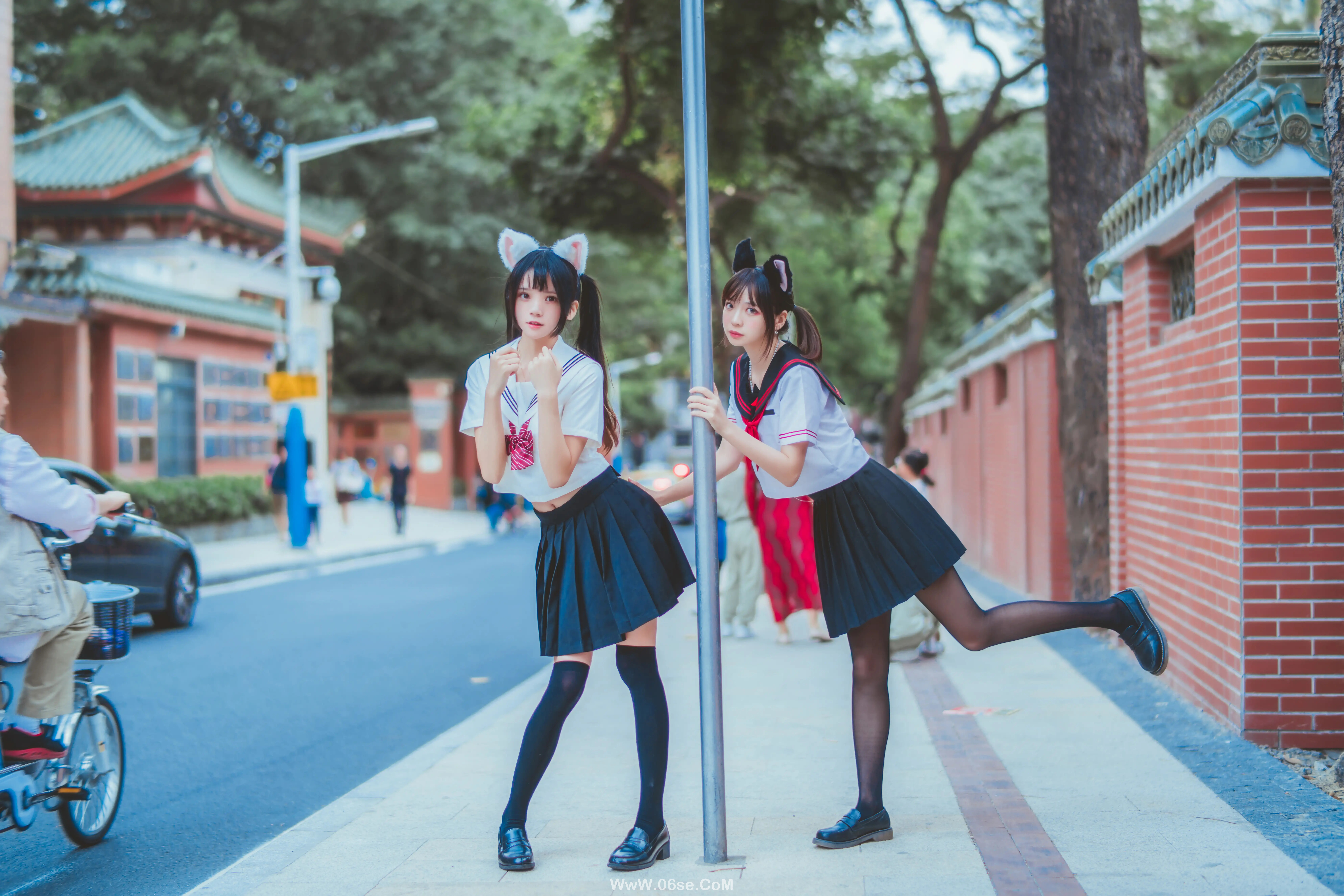 图片[20]-桜桃喵&疯猫ss-JK百合2-六色网