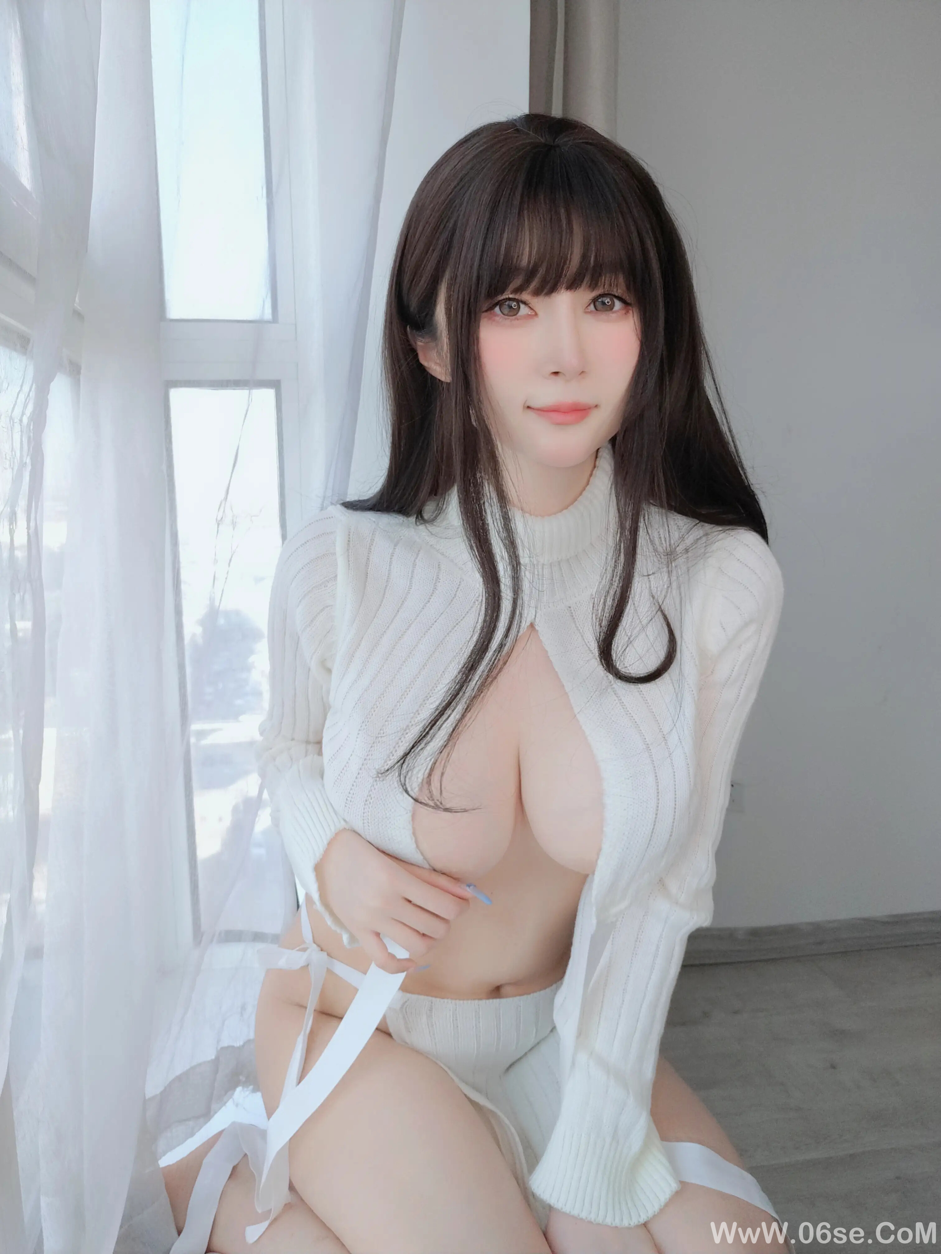 图片[48]-白银81 – 白いセーター-六色网