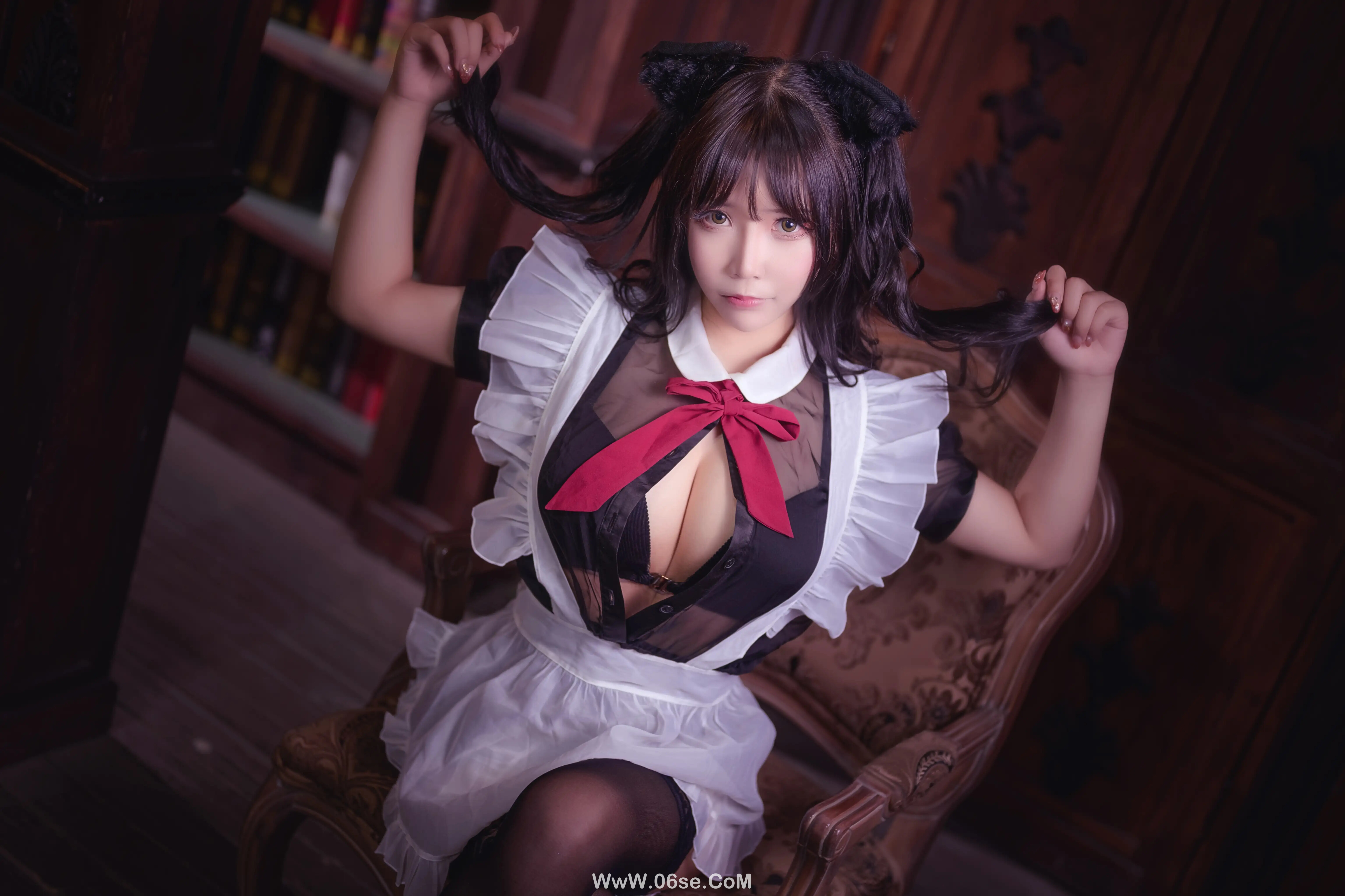 图片[14]-抱走莫子 – 黑丝猫咪小女仆-六色网
