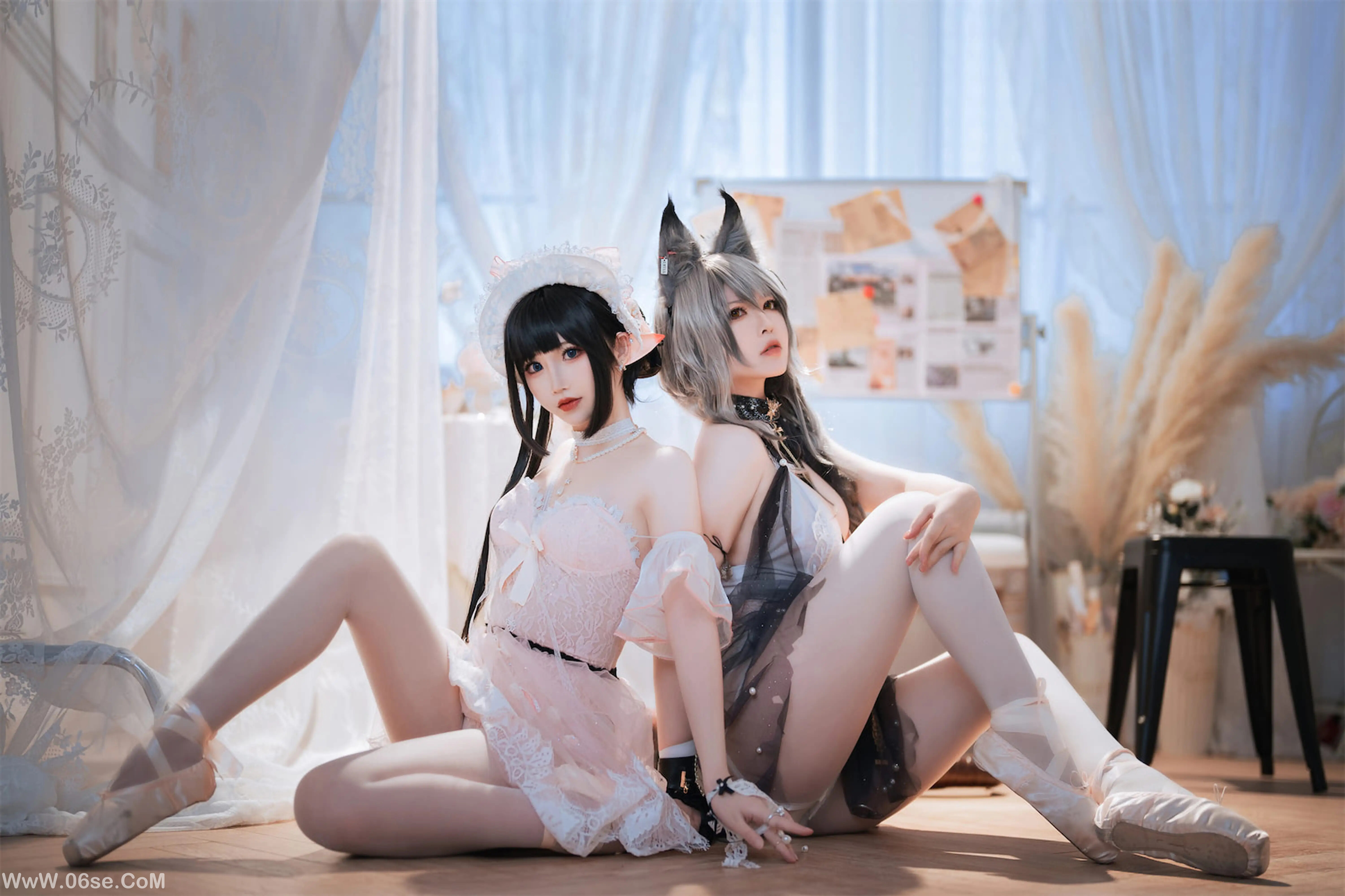 图片[33]-半半子 – Arknights 黑x森蚺バレエ (&面饼仙儿)-六色网