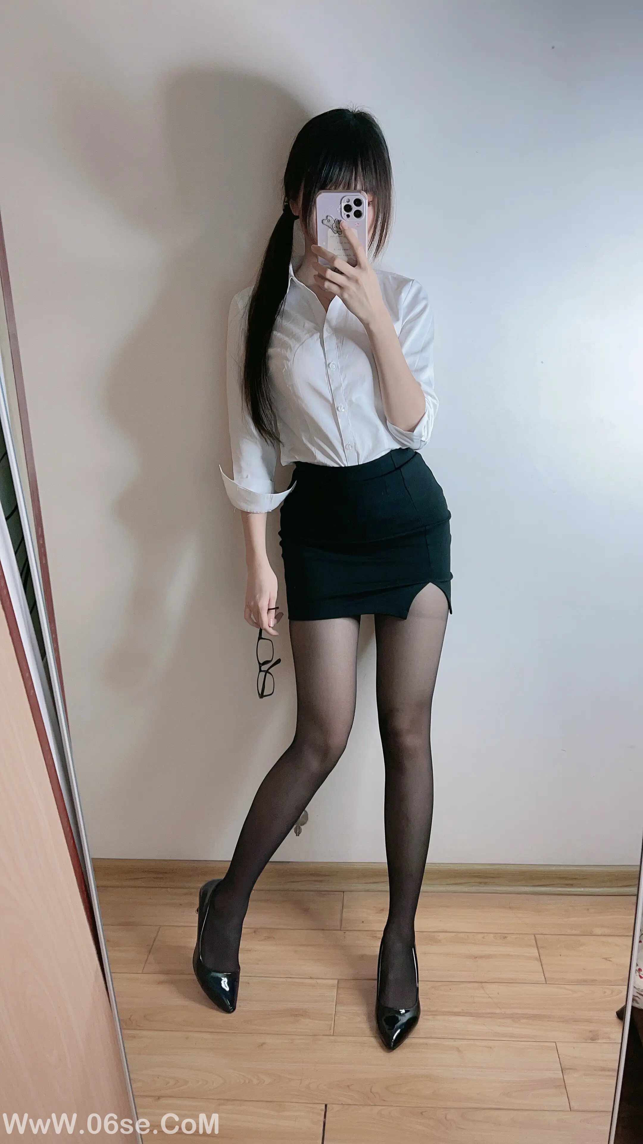 图片[140]-miko酱ww 自拍系列mikoの黑丝01-六色网