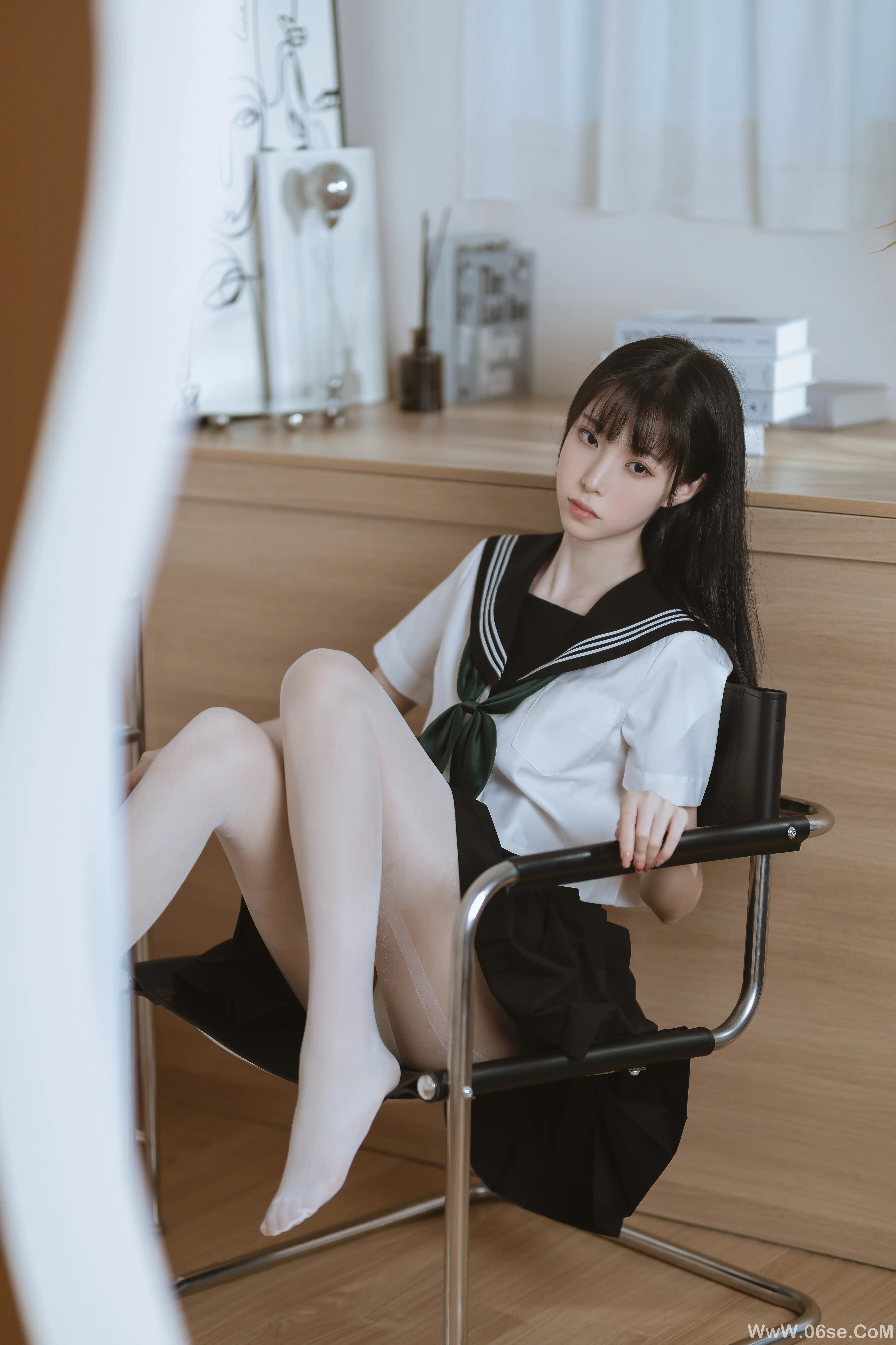 许岚LAN 白丝水手服-六色网