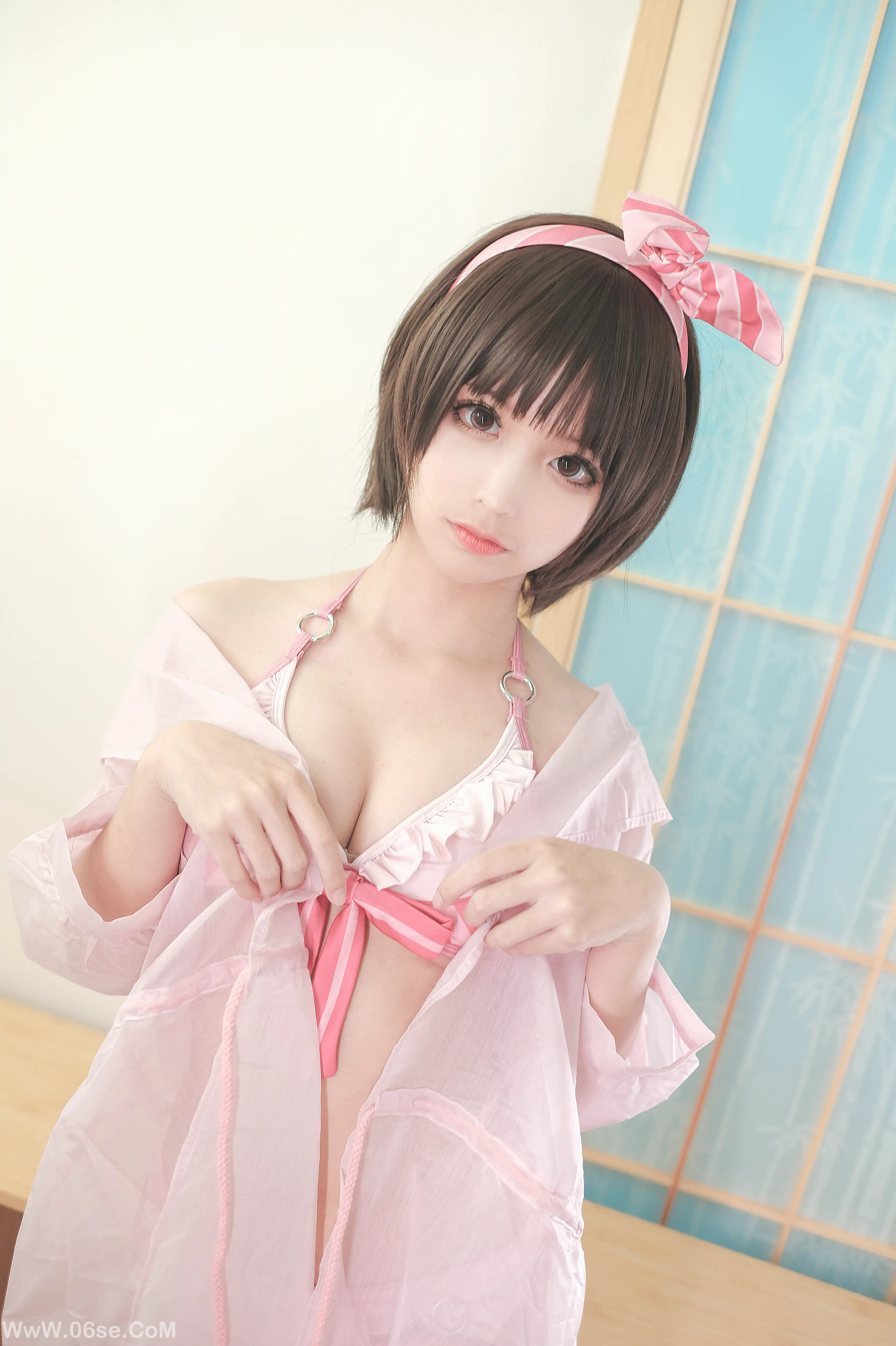 图片[15]-蠢沫沫 – 加藤惠泳装-六色网