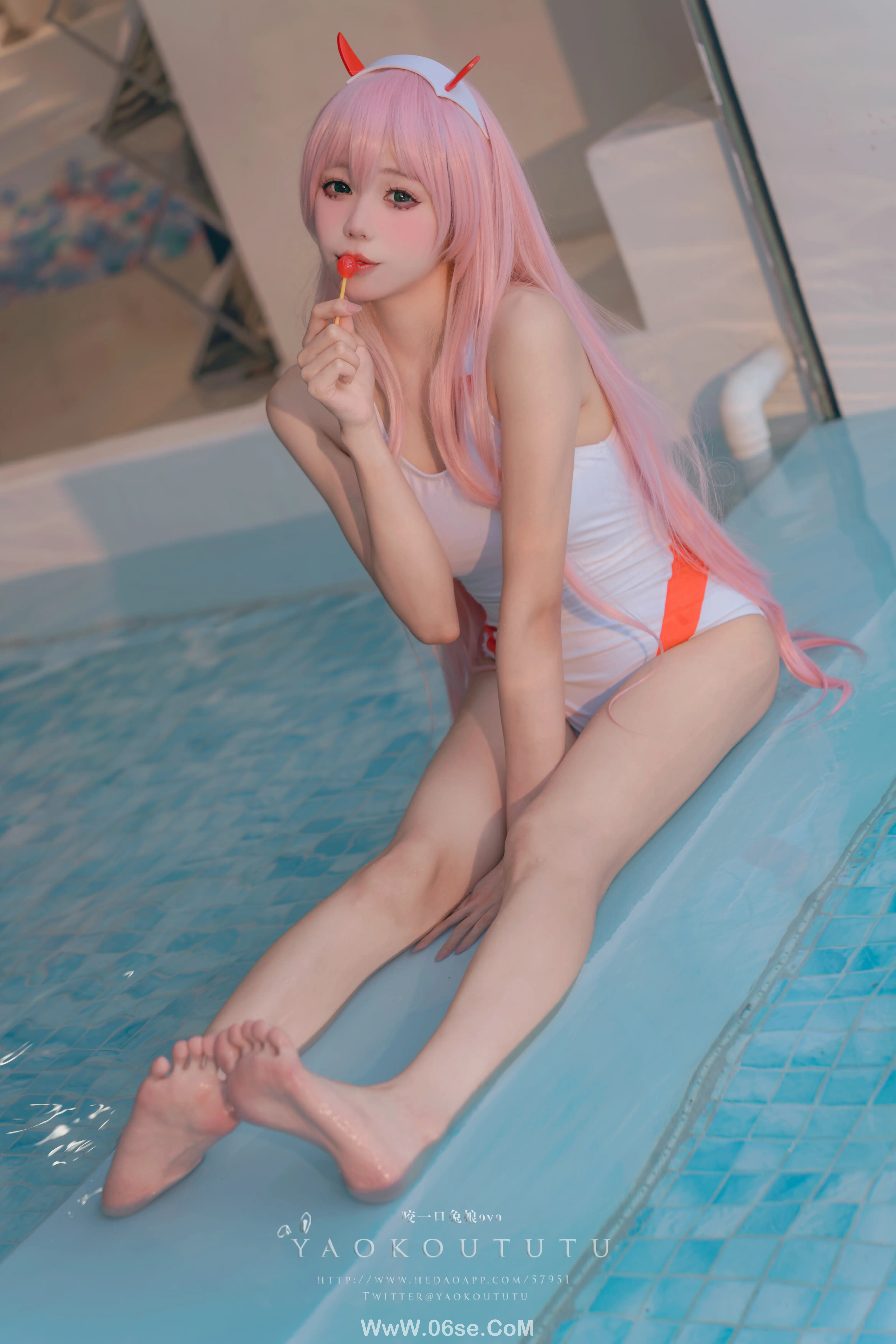 图片[20]-咬一口兔娘 泳装-六色网