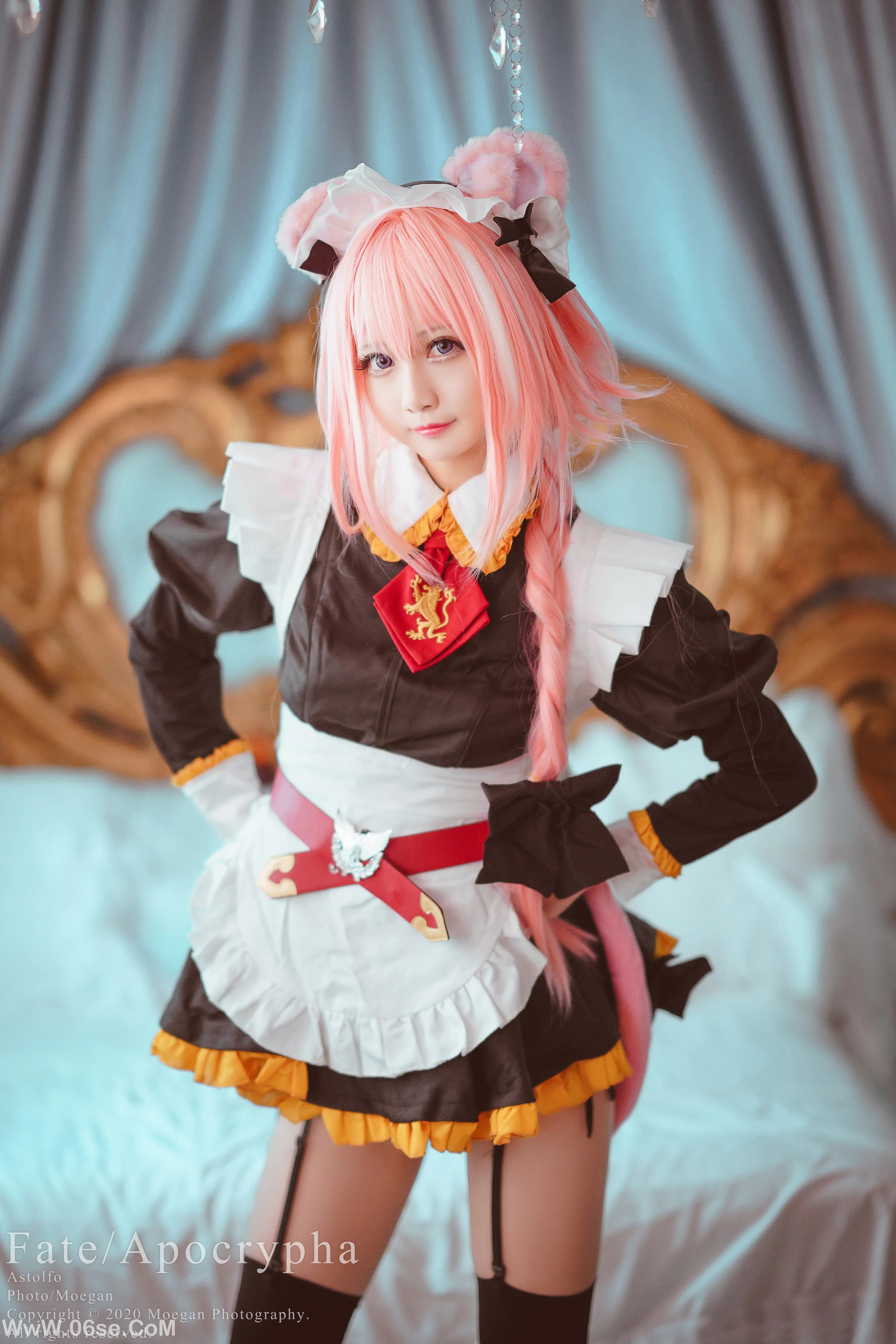 图片[4]-沖田凛花Rinka – FateGrand Order Astolfo Maid ve-六色网