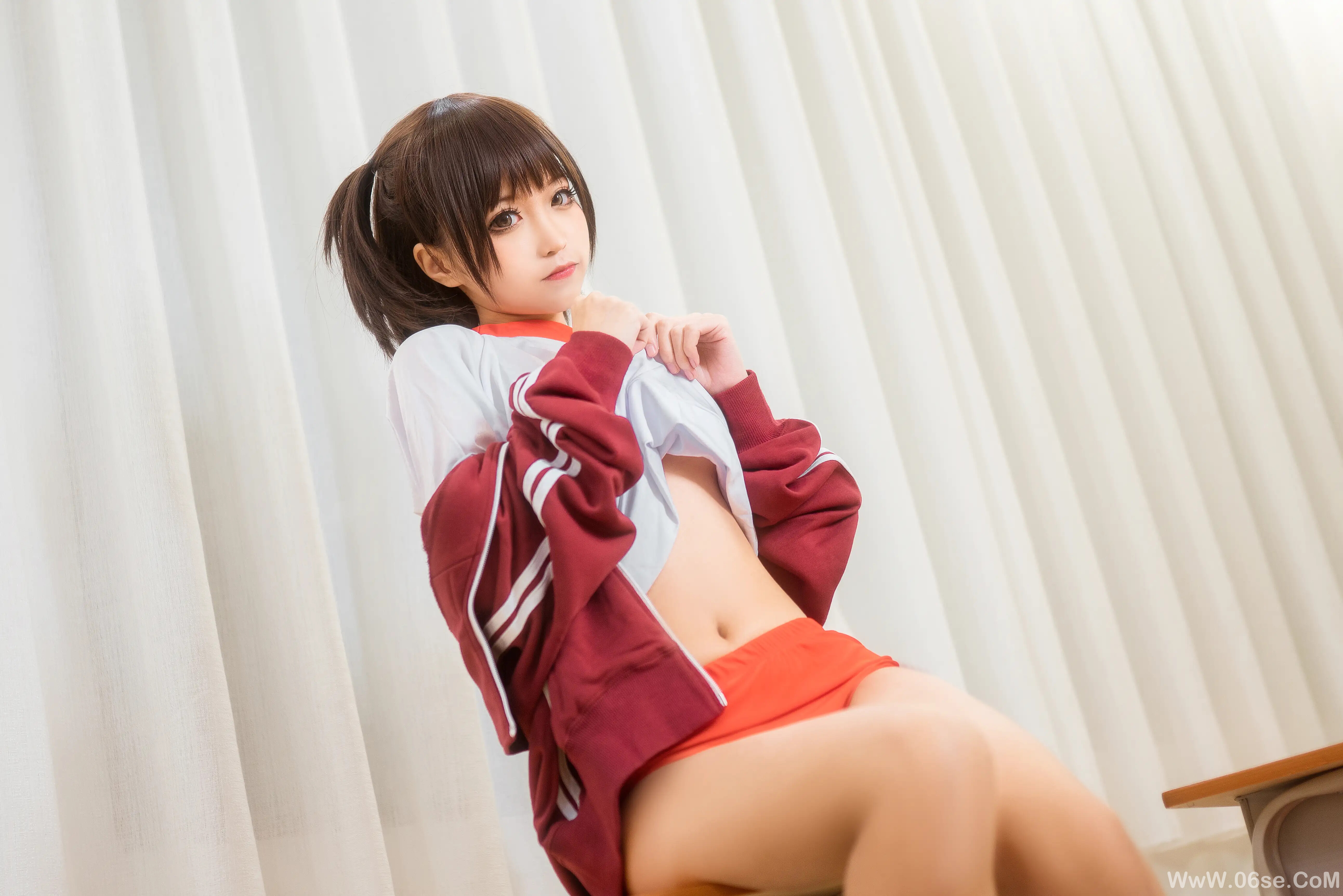图片[24]-蠢沫沫 – 体操服红-六色网