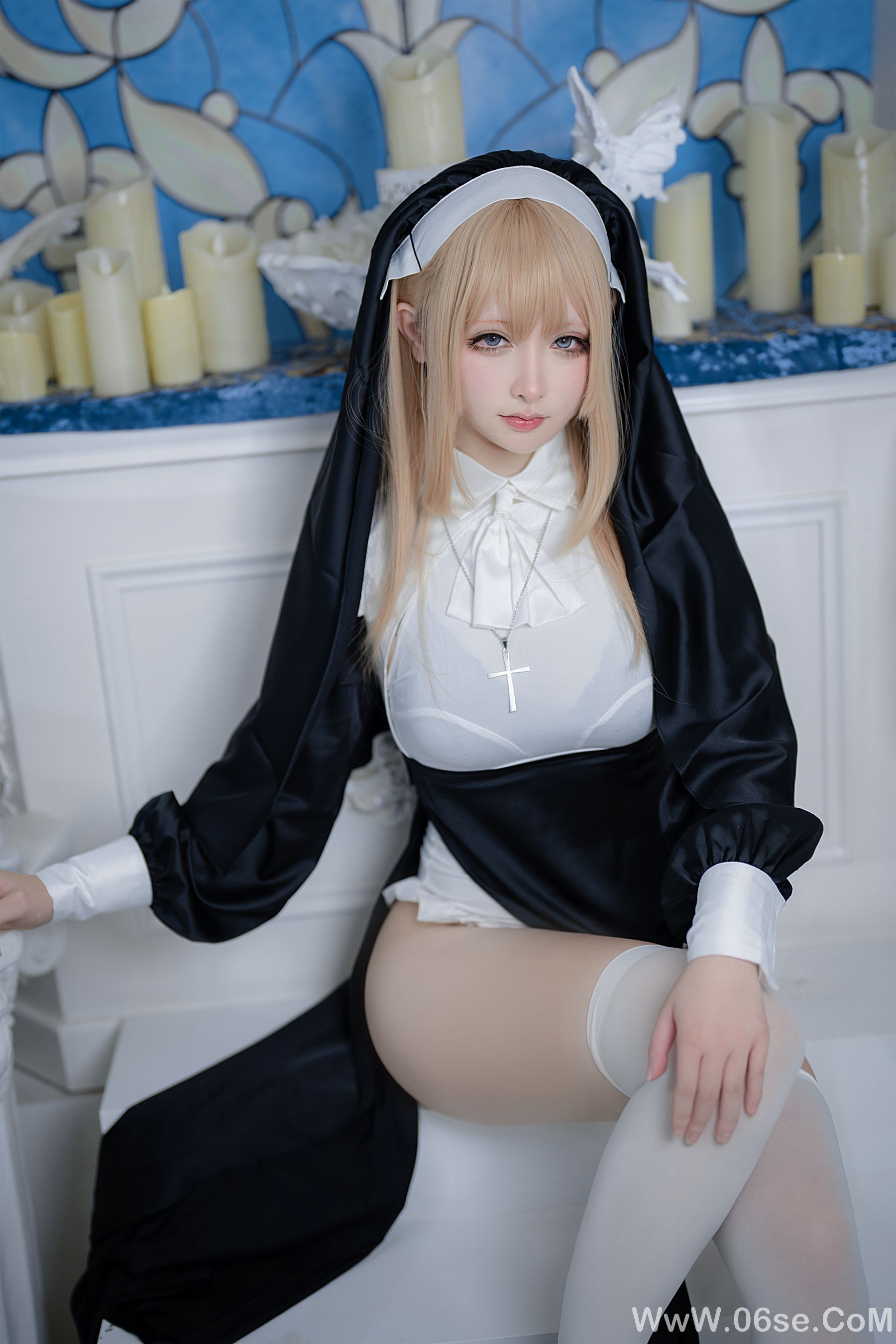 图片[4]-樱梨梨 – 修女 [35P]-六色网