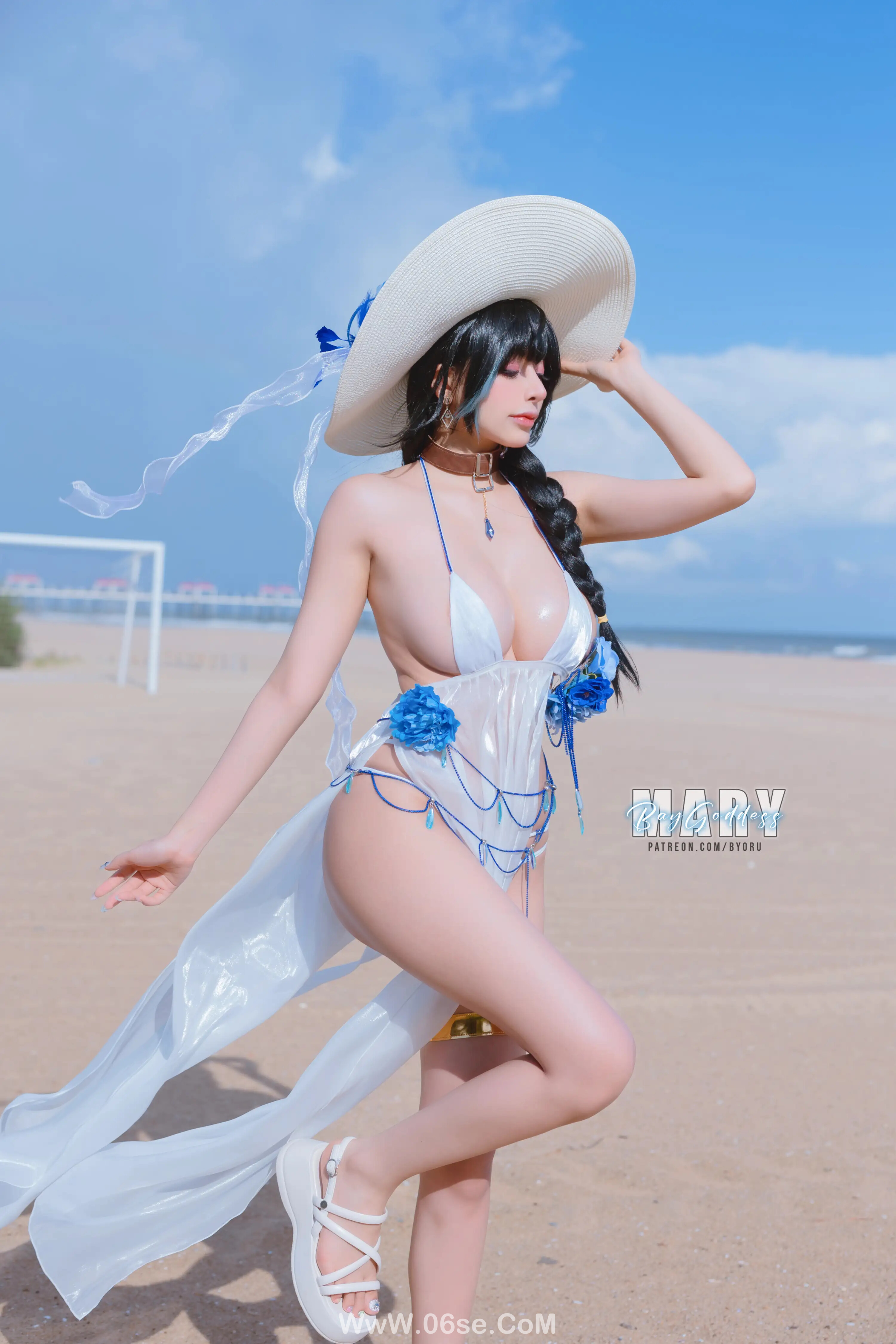 图片[44]-Byoru – ‌ Nikke 玛丽·贝伊泳装-六色网