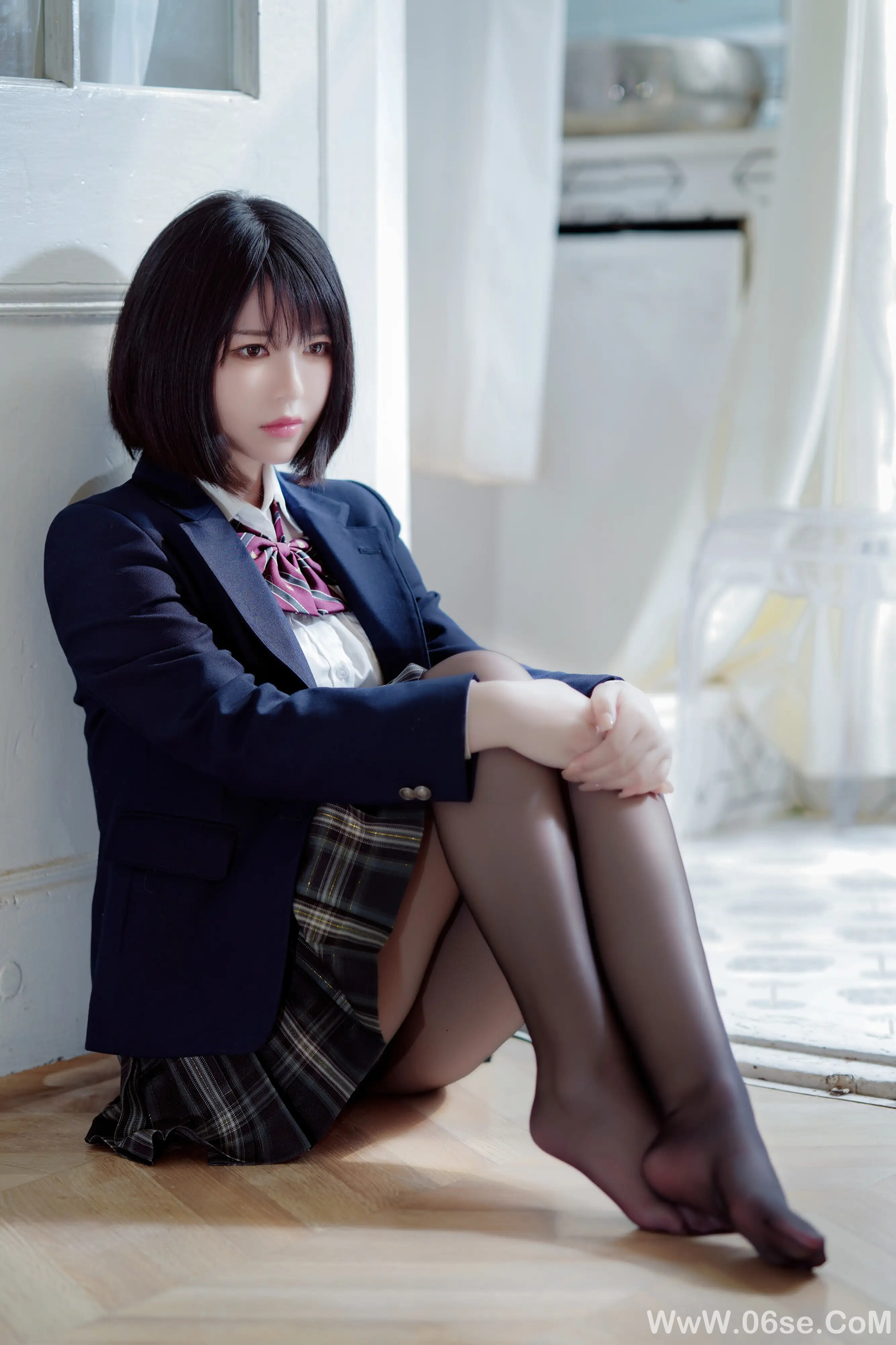 图片[24]-半半子 – 彼女の制服姿が好き-六色网