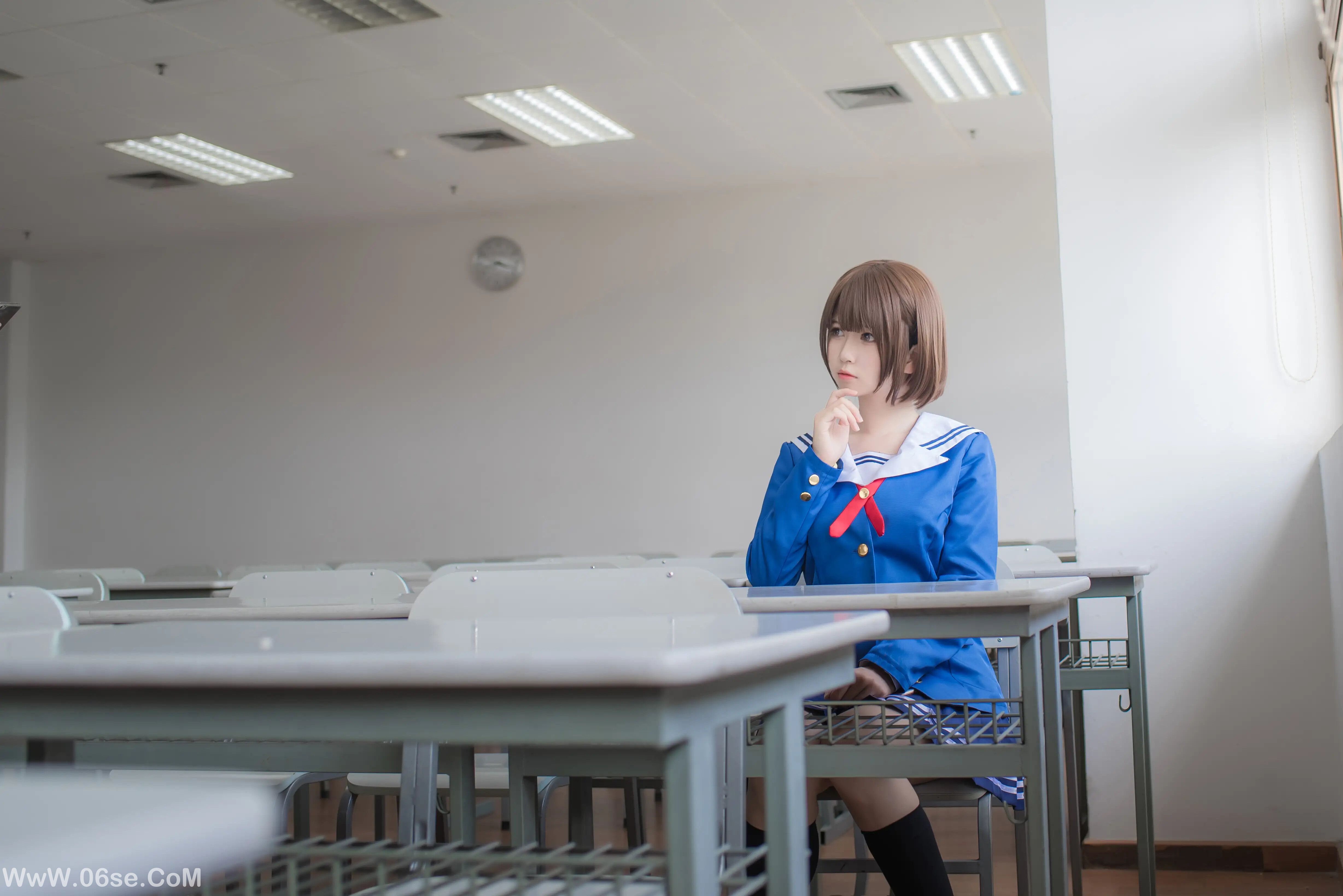 图片[3]-白金Saki – JK美丝校服-六色网