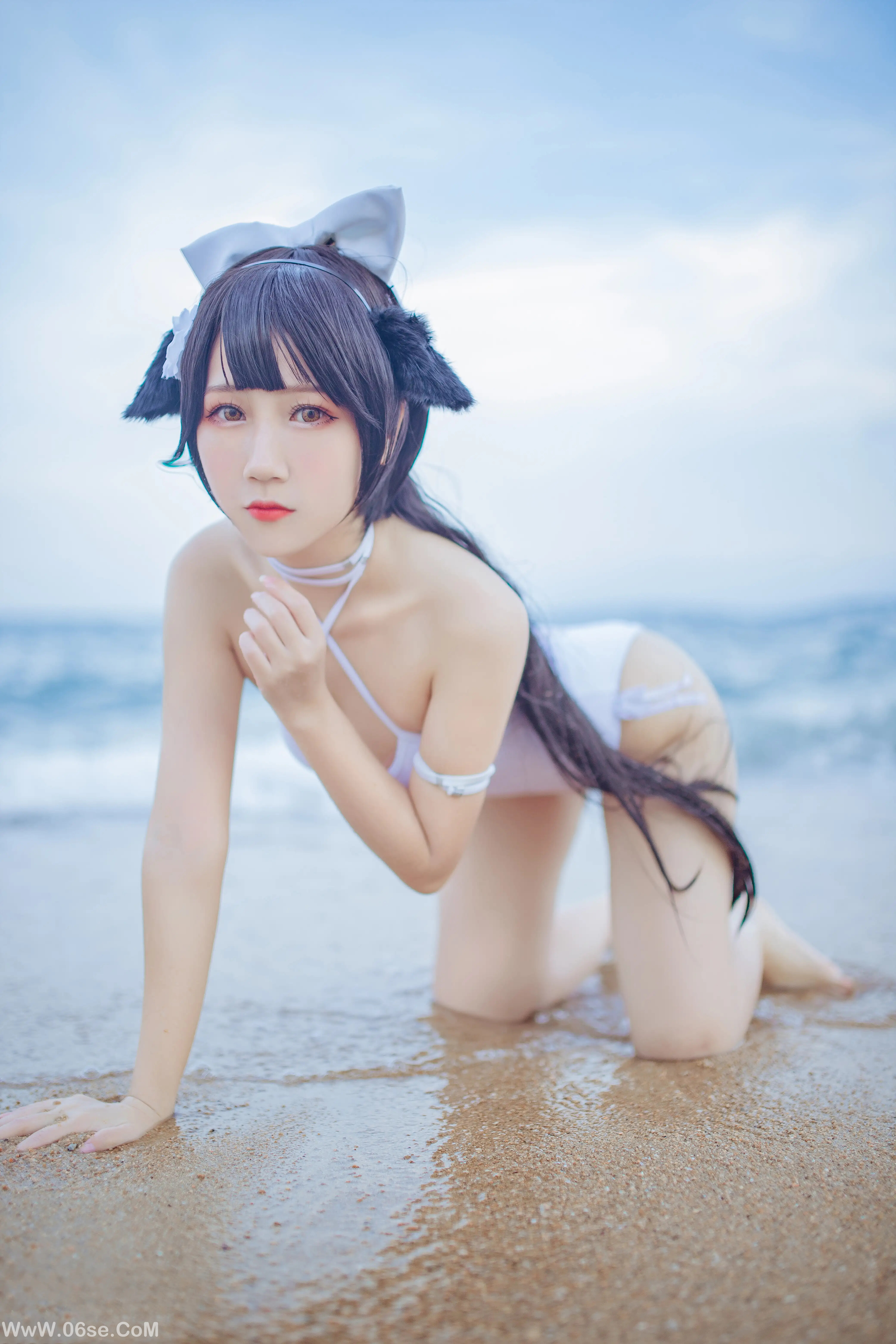 图片[33]-不呆猫 – 獒犬海边泳装 (&抖娘利世)-六色网