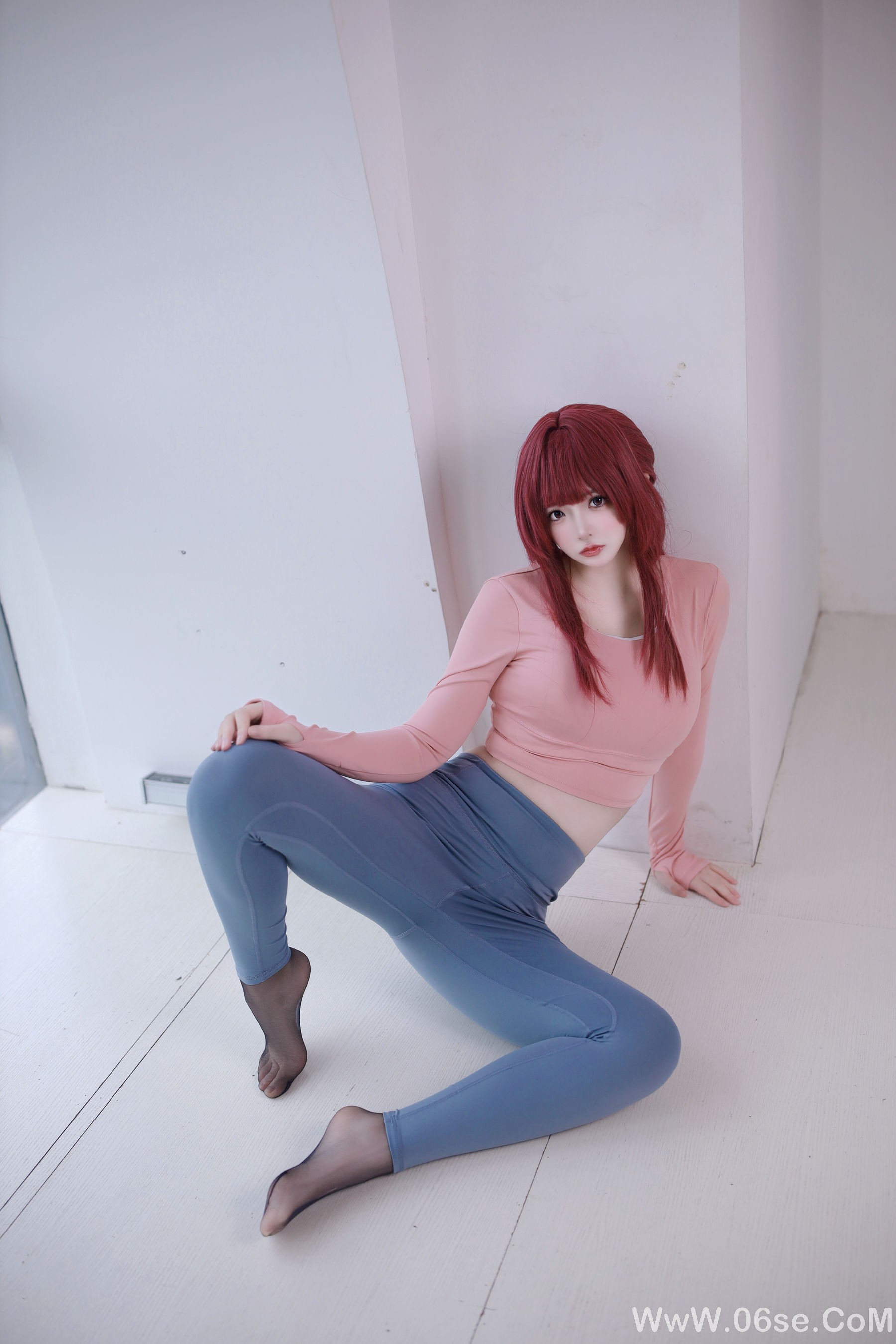 图片[15]-疯猫ss – 瑜伽服 卡芙卡 [58P]-六色网
