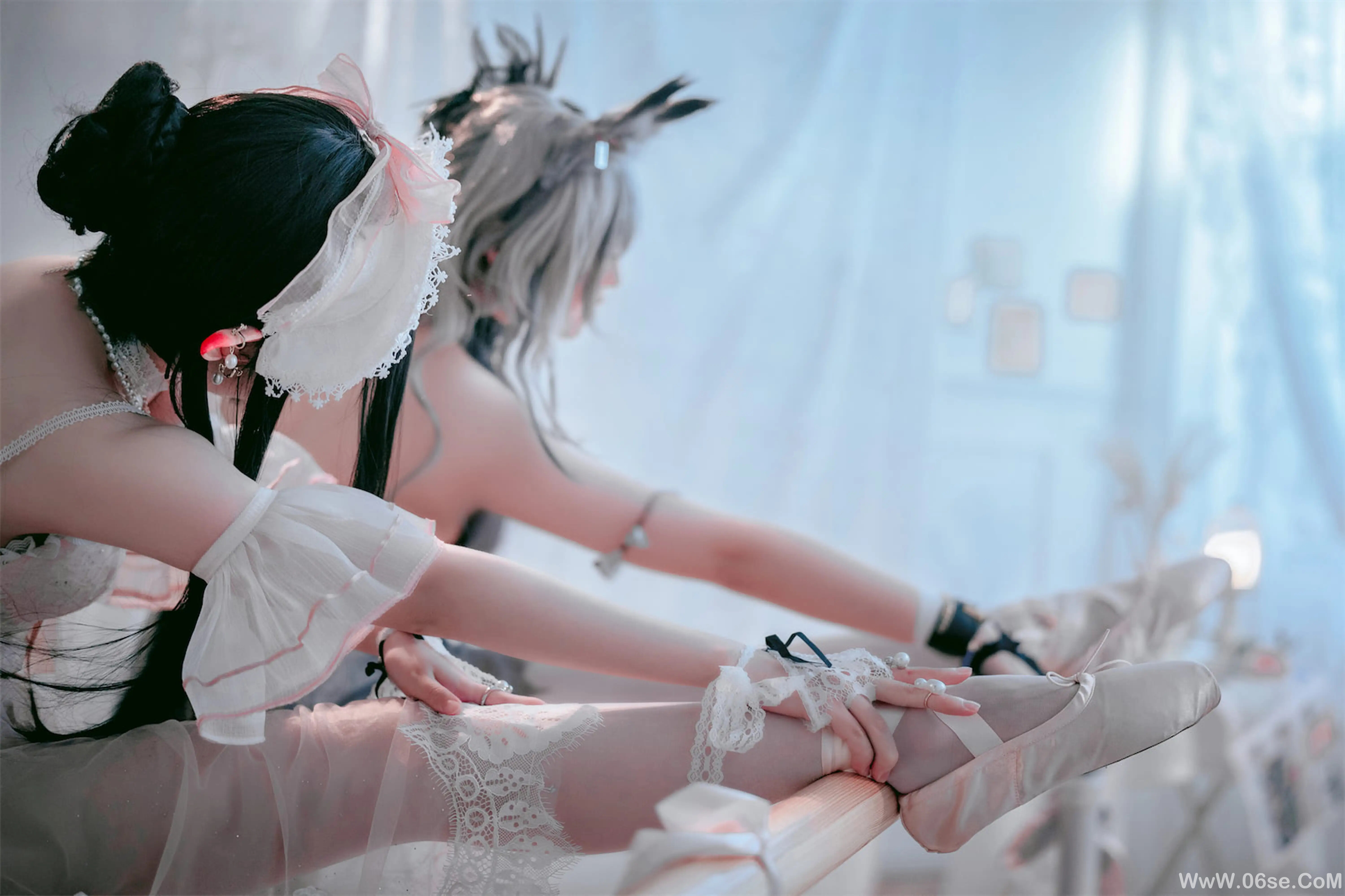 图片[49]-半半子 – Arknights 黑x森蚺バレエ (&面饼仙儿)-六色网