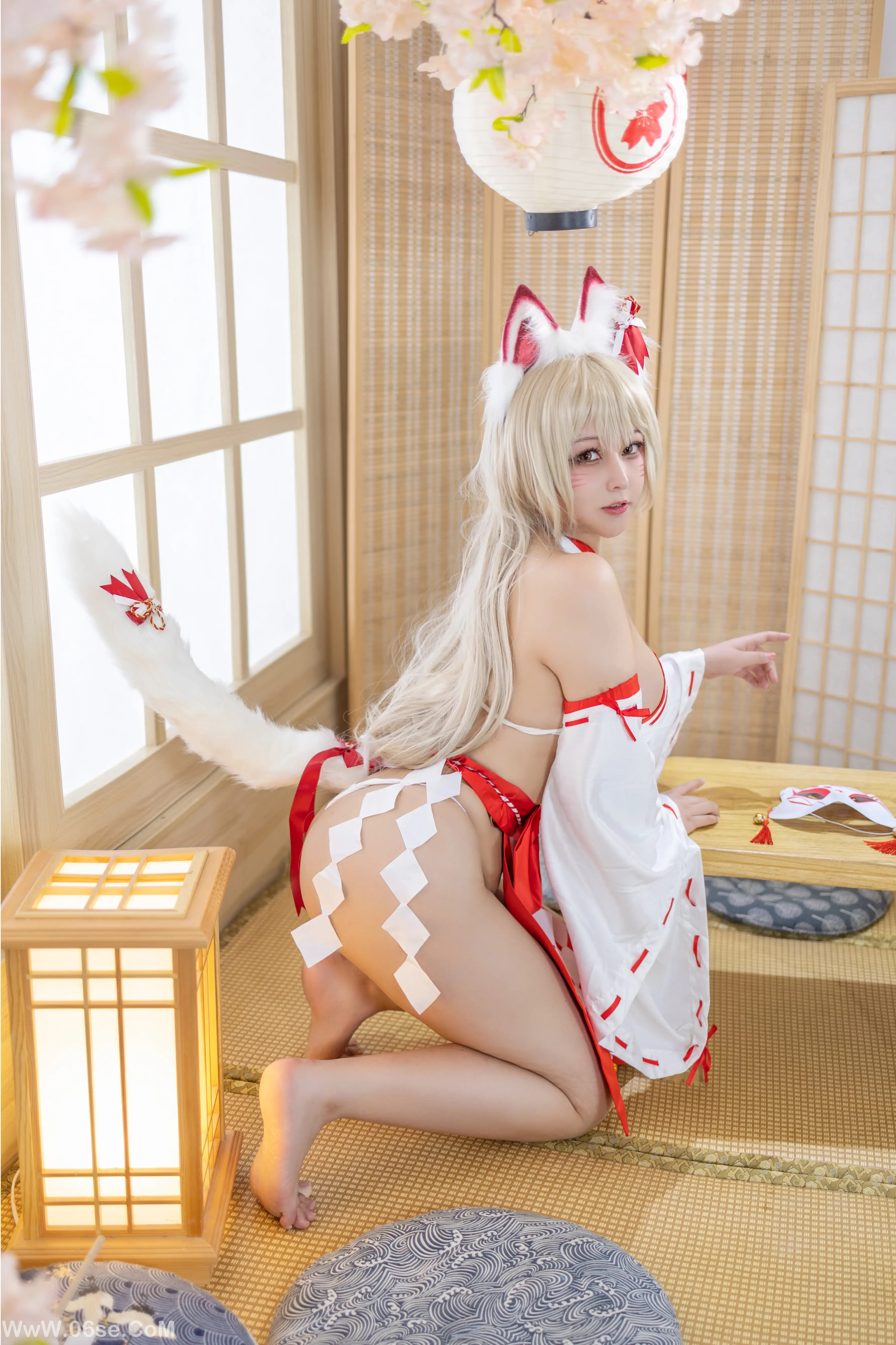 图片[34]-KANEKO_咔喵 – 狐狸巫女-六色网