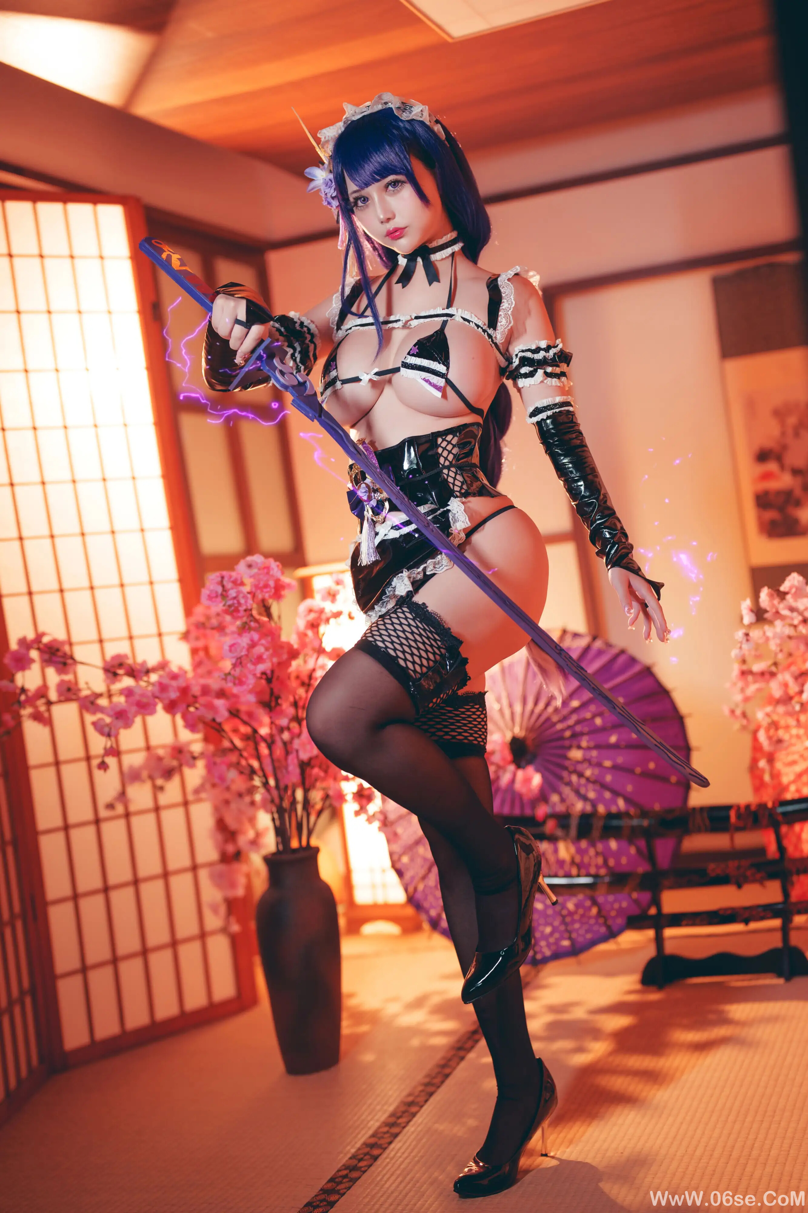 图片[10]-沖田凛花Rinka – Raiden Shogun Maid-六色网