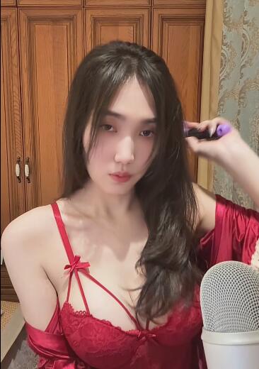 【在线播放】小羽ASMR  头发护理晚安20min-asmr小喵