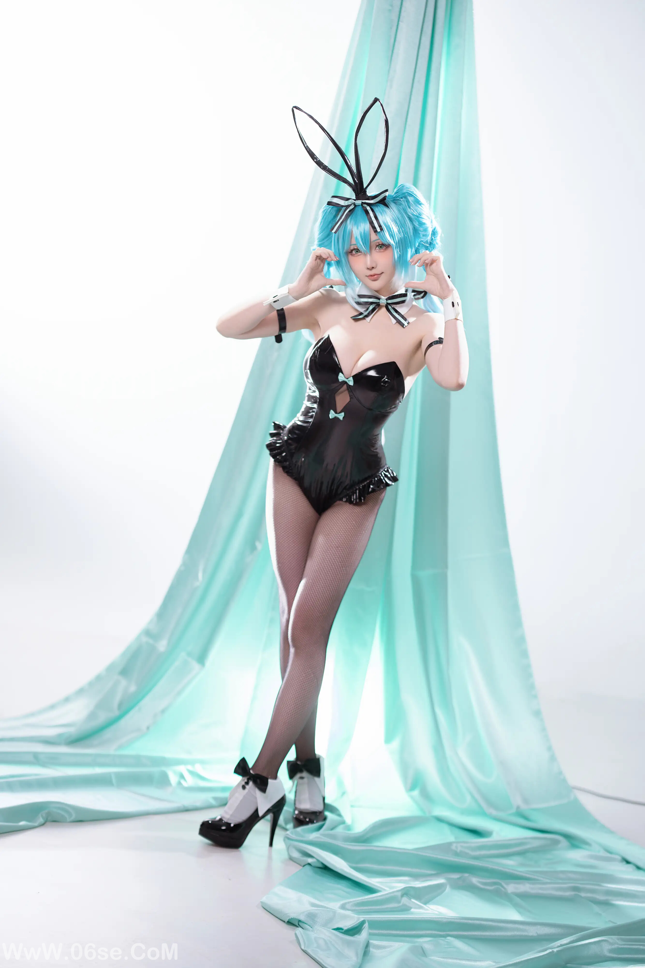 图片[8]-星之迟迟 初音未来 兔女郎-六色网