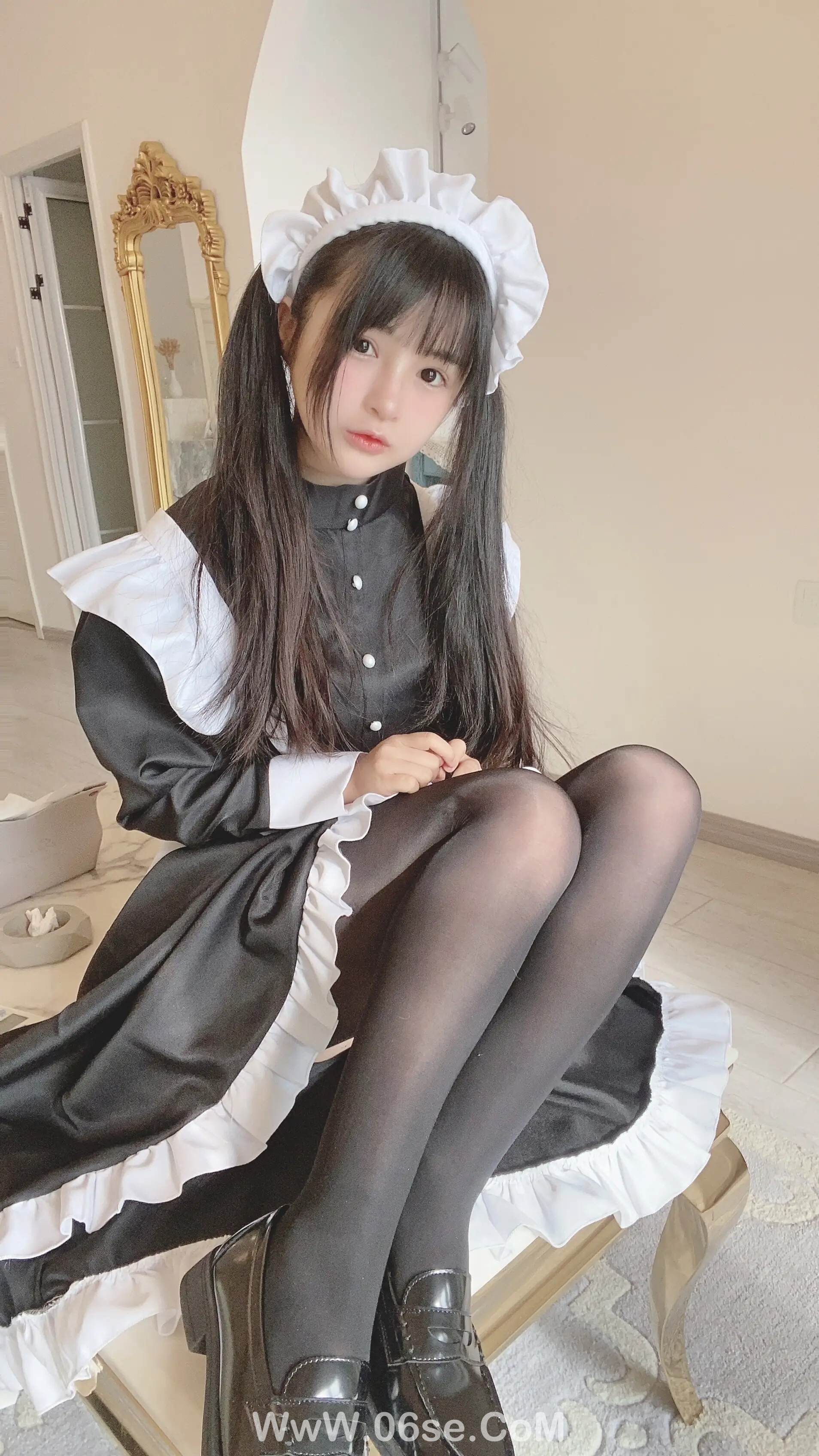 图片[18]-桜井宁宁 双马尾女仆-六色网