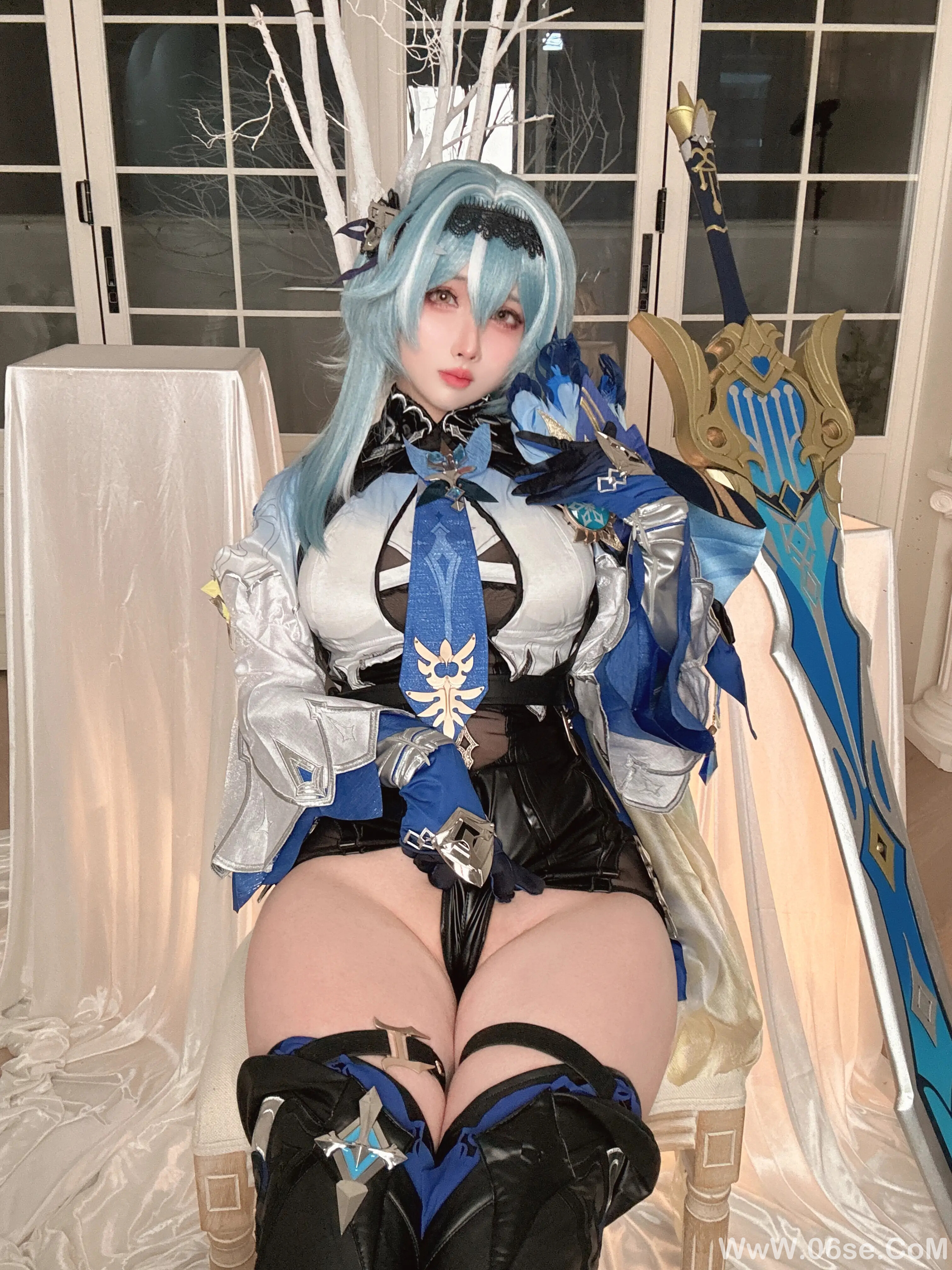 图片[68]-肉扣热热子(rioko凉凉子) 原神 优菈浪花骑士-六色网