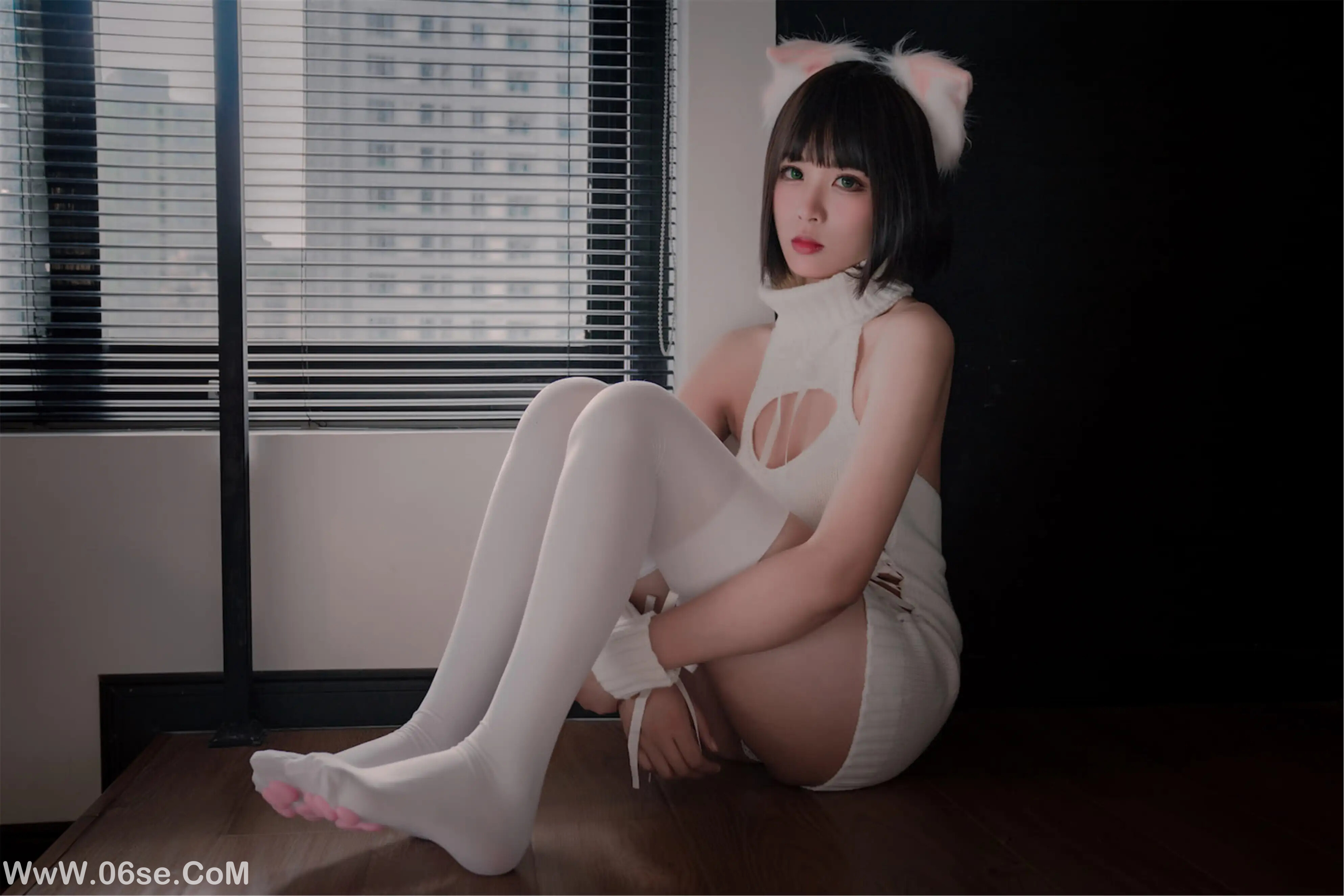 图片[30]-轩萧学姐 猫爪袜-六色网