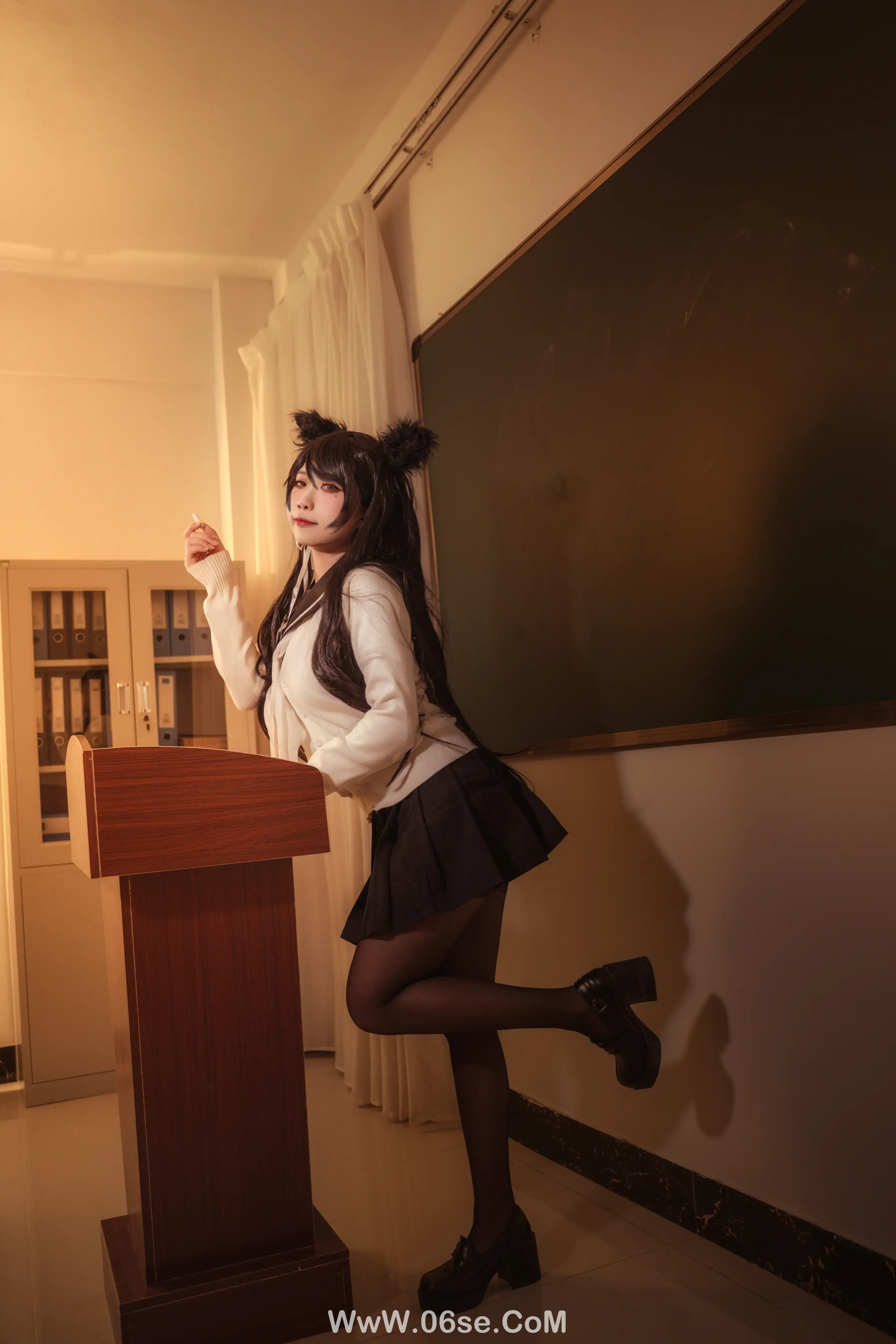 图片[5]-贞子蜜桃 碧蓝航线 爱宕高雄制服-六色网